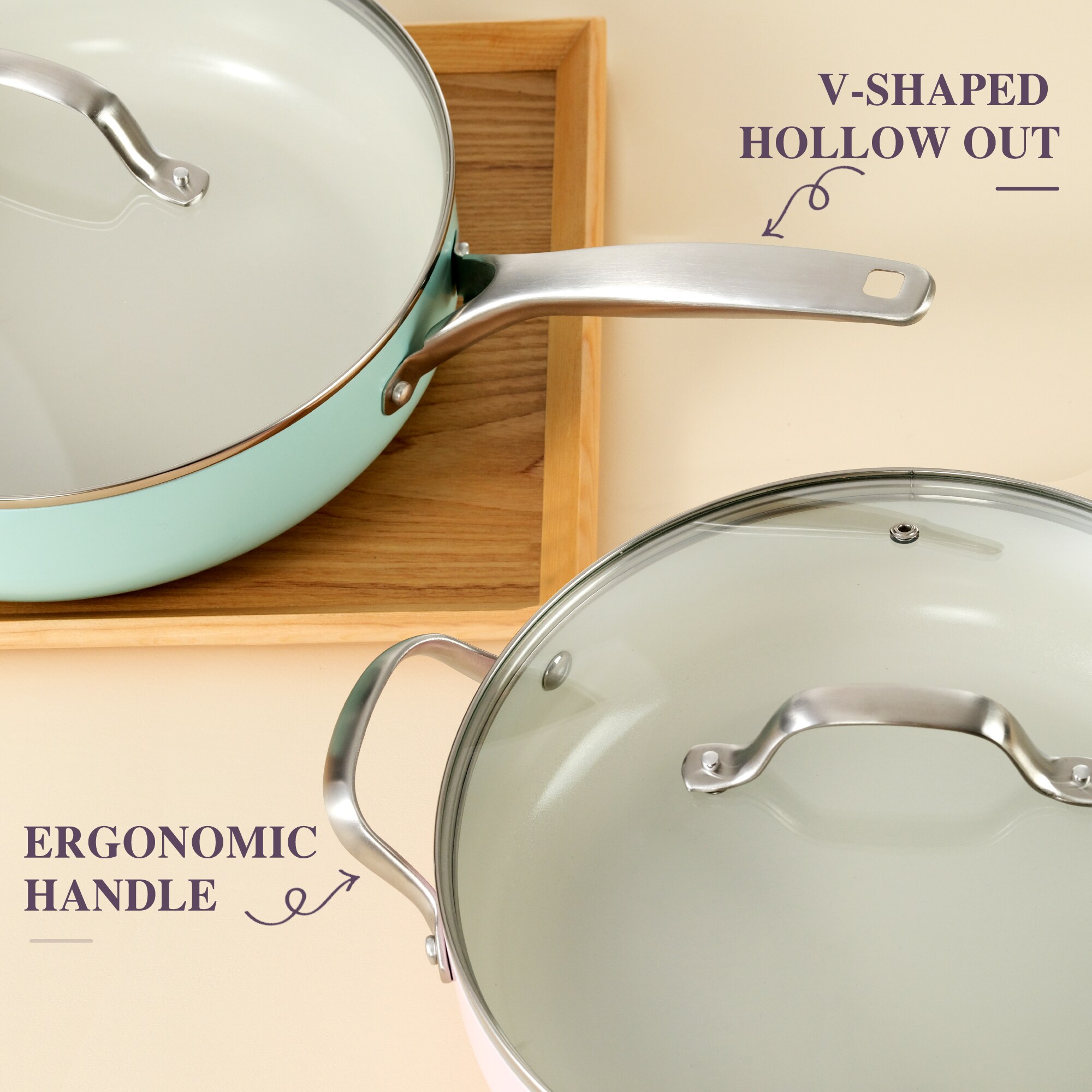LTMATE LSCN0202-A PINK Cooking-Pans-Skillets - View #5