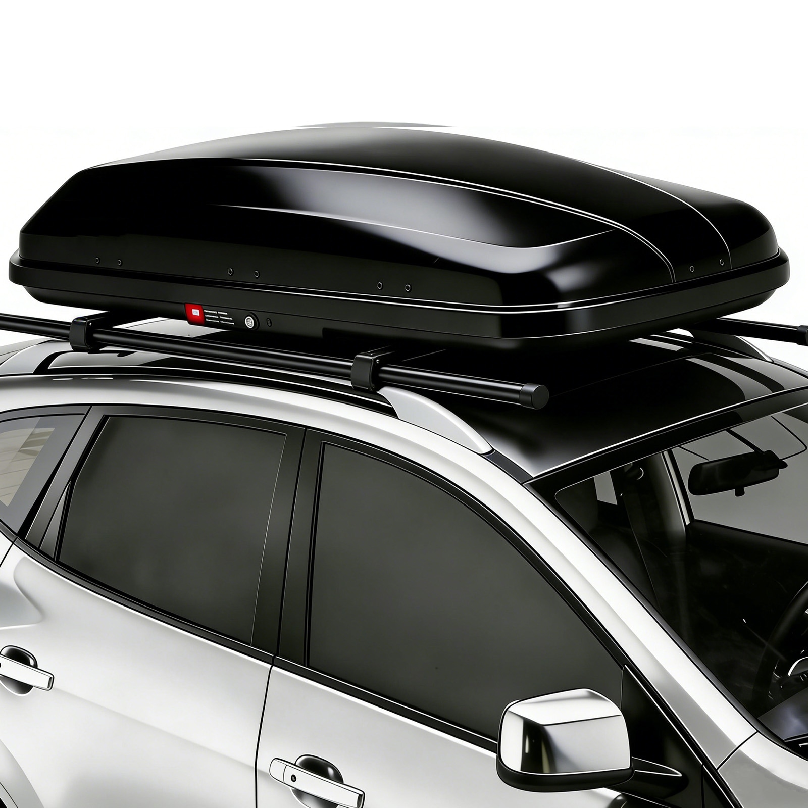 IdealHouse Heavy Duty Hard Shell Roof Top Cargo Carrier 62(L) x28(W ...