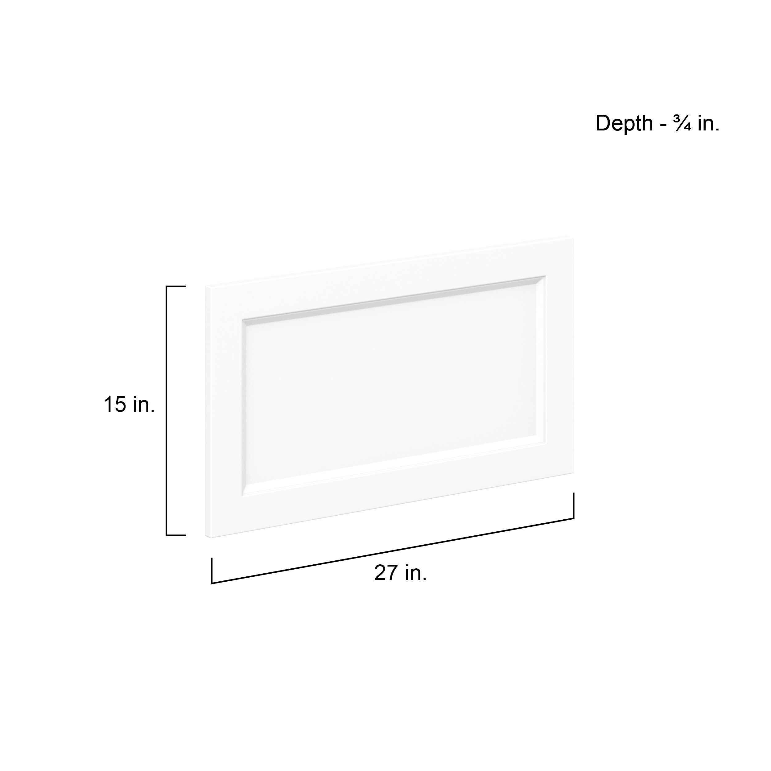 Hugo&Borg DSDF2715-RI Kitchen-Cabinet-Doors - View #4