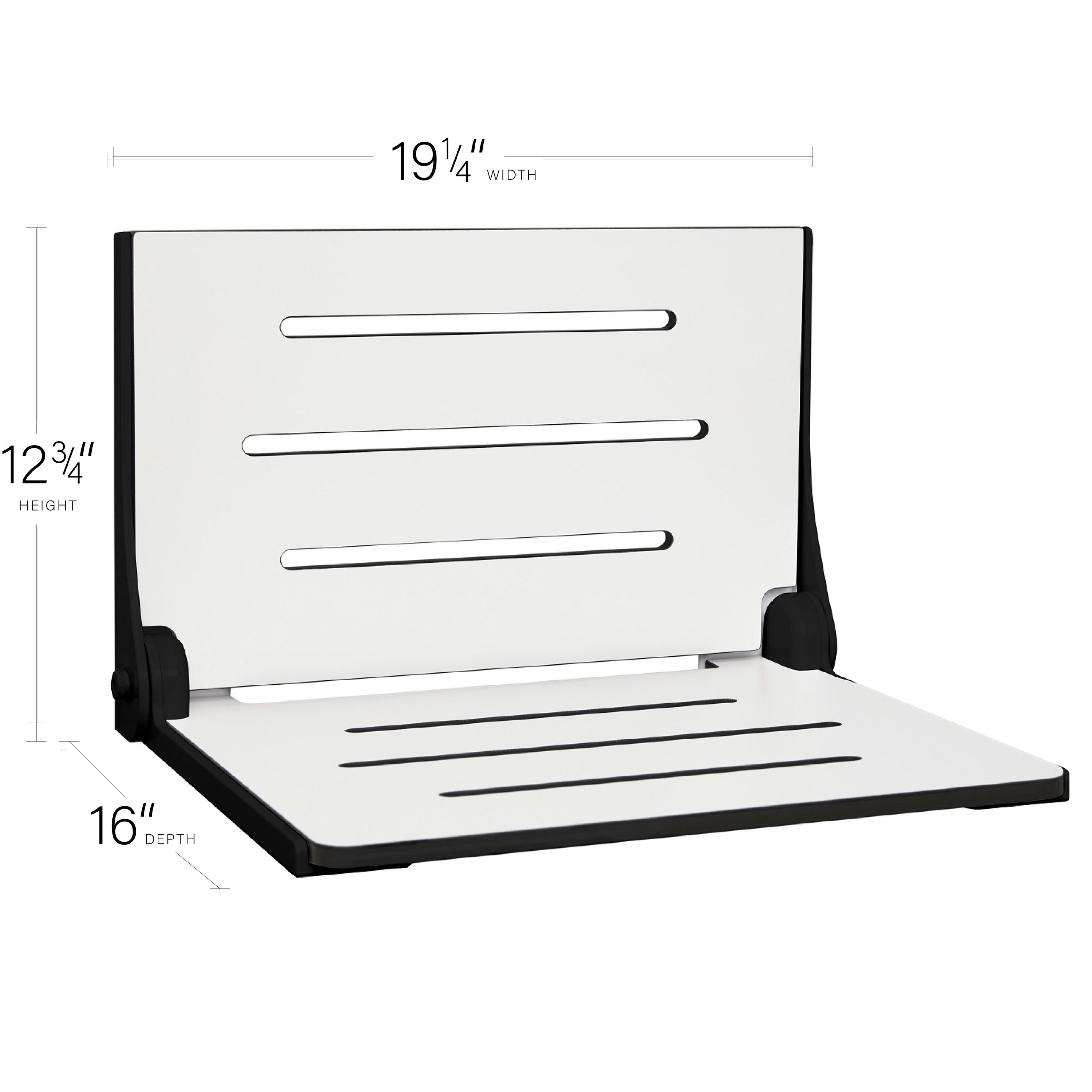 Seachrome SHAF-185155-PWS-S-MB Bath-Safety-Seats-Benches - View #2