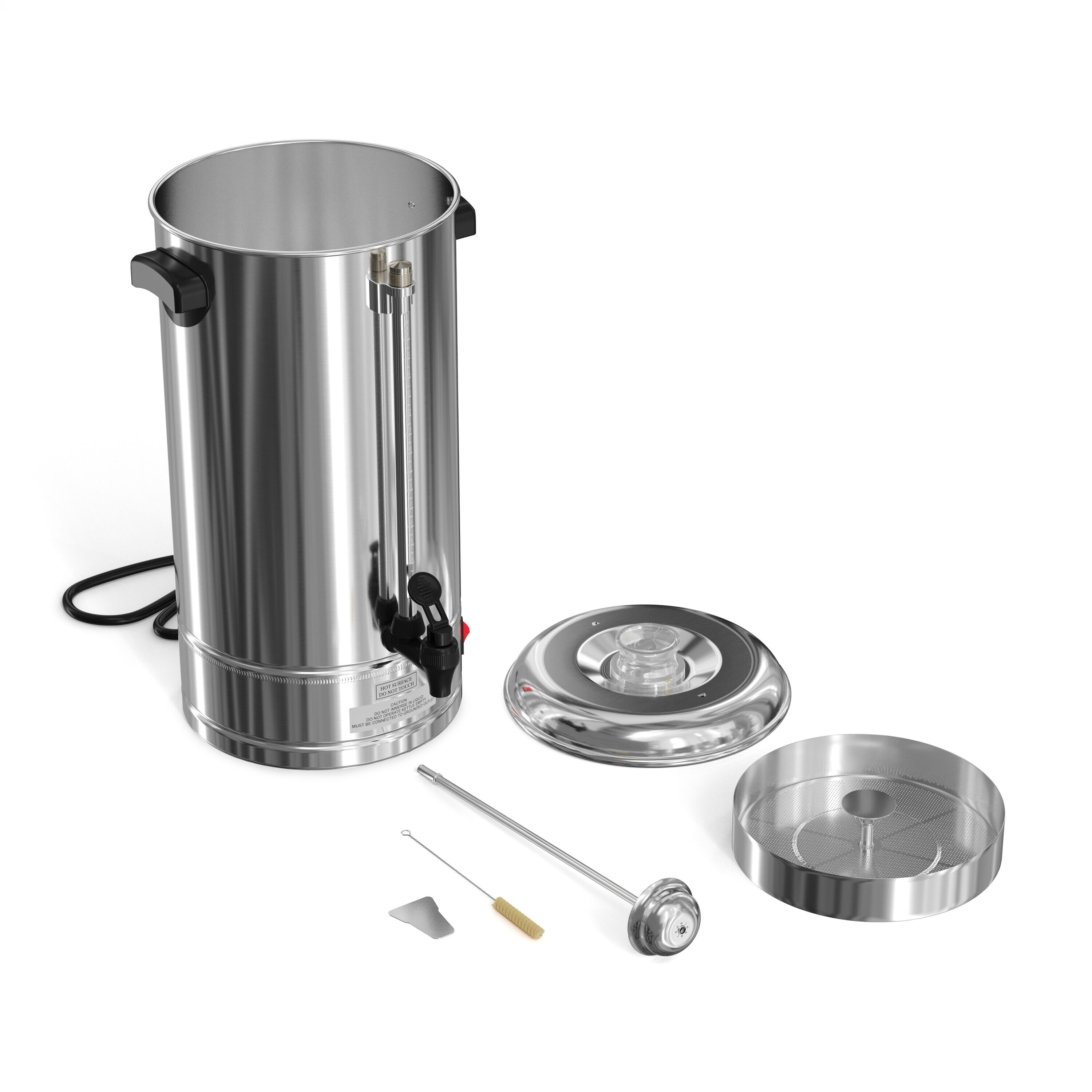 KoolMore 100-Cup Stainless-steel Commercial/Residential Percolator