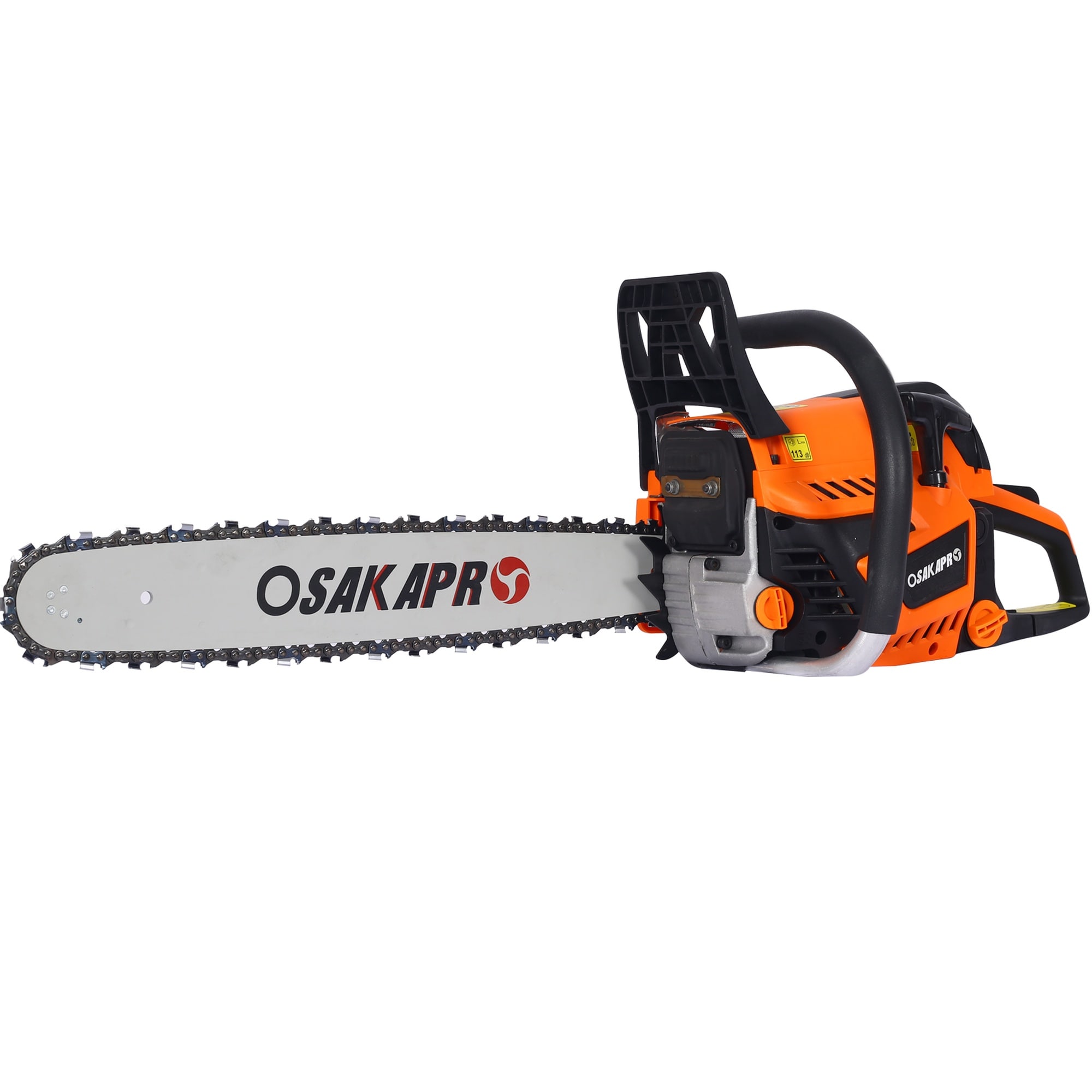 Vorene 58cc 2-Cycle Gas Chainsaw 20-in Guide Bar for Trees Wood Cutting Garden Farm