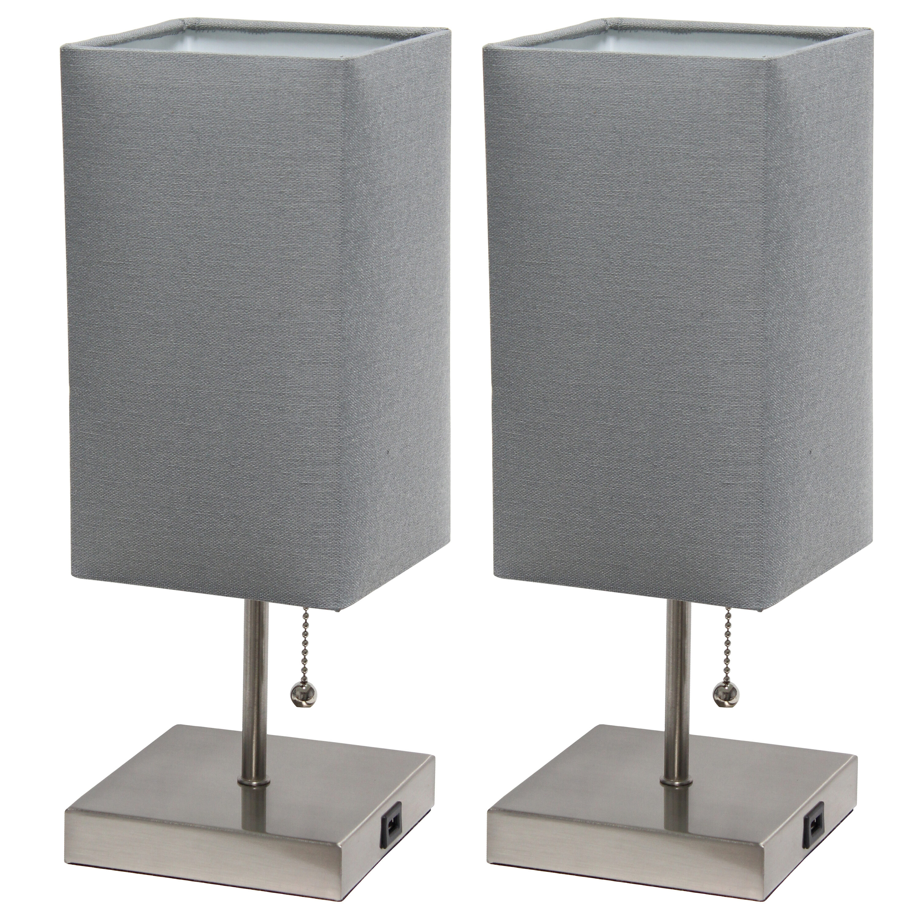 Simple Designs LC7000-GRY Table-Lamps - View #2