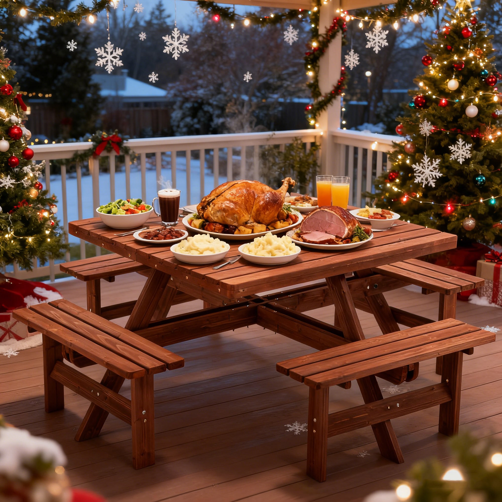 BABOOM BOM-10261DK-CO Picnic-Tables - View #5