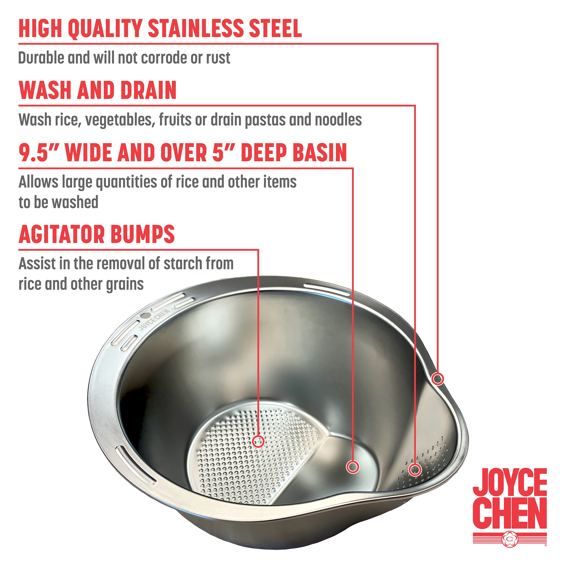 Joyce Chen J31-0095 Kitchen-Utensils - View #5