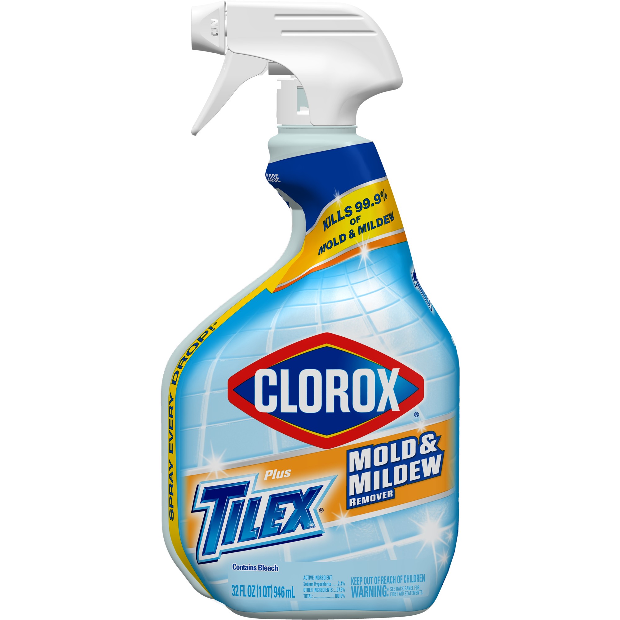 Clorox 2-in-1 Tile And Grout Brush White And Blue - Shop Brushes