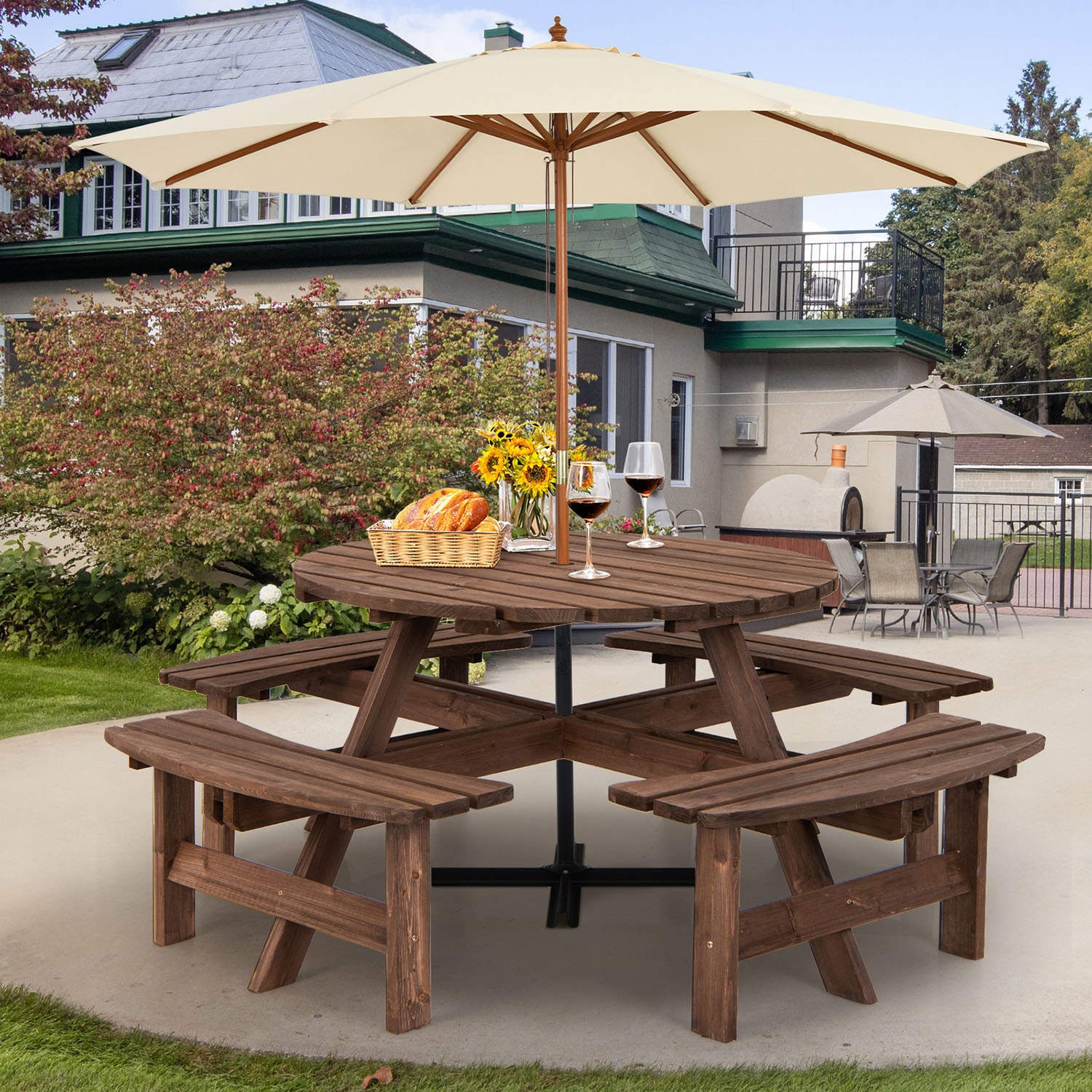 Clihome CL-70444+ Picnic-Tables - View #3