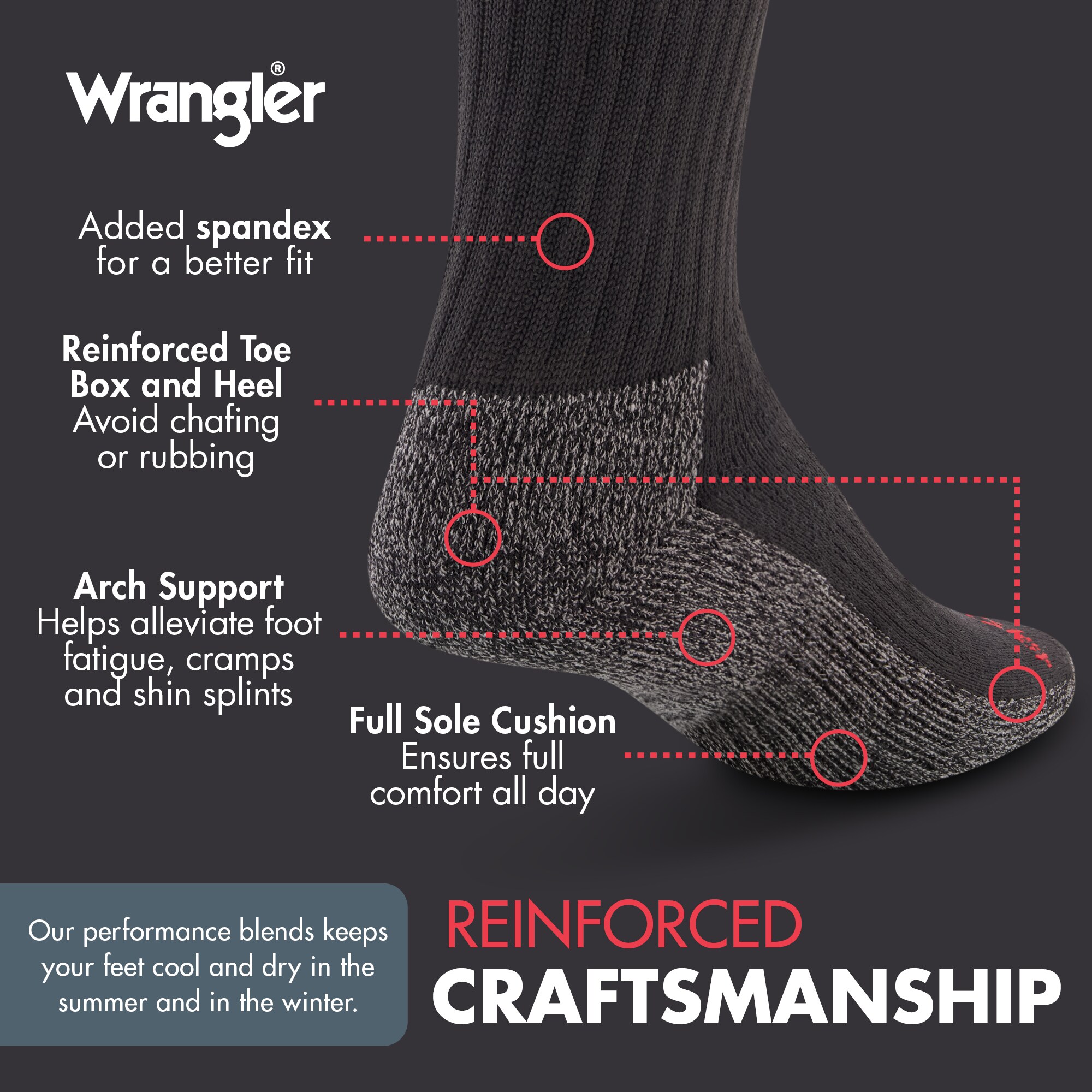 Wrangler WRM403B socks - View #6