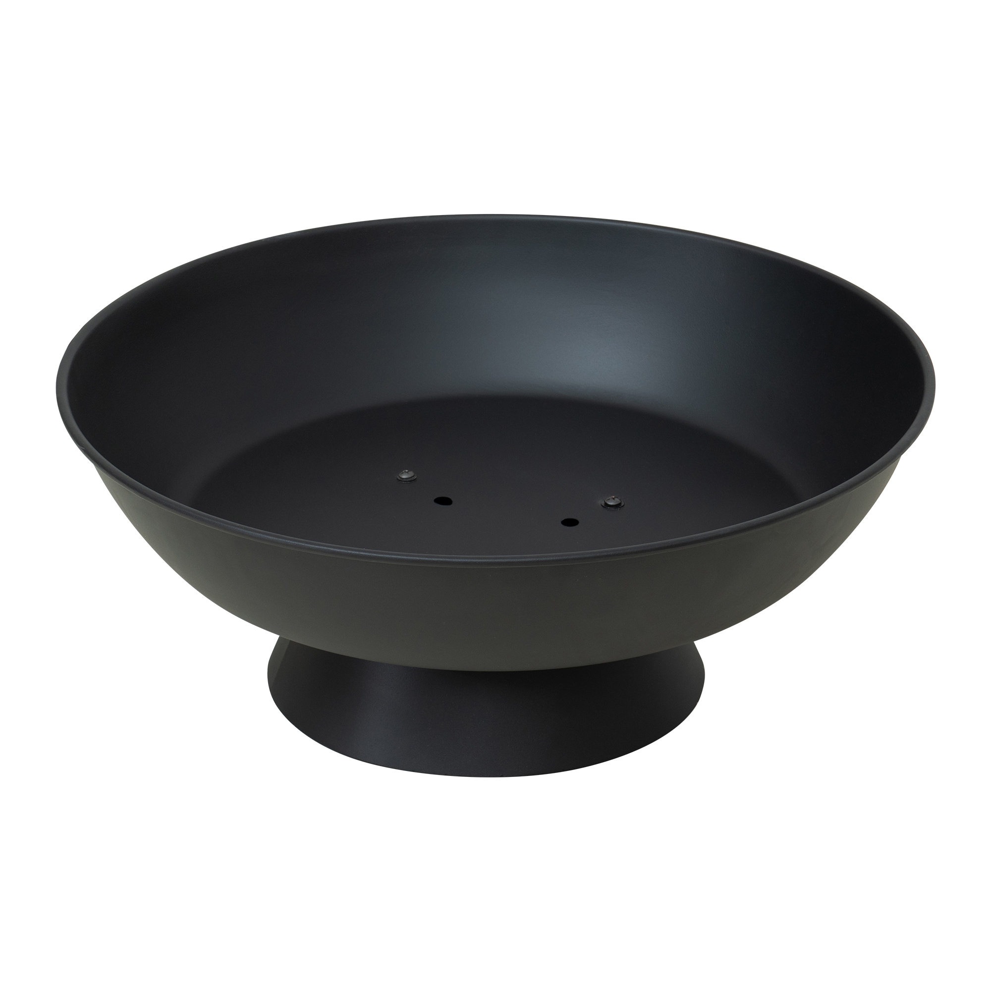 Sunjoy 22.83-in W black Steel Wood-Burning Fire Pit #A301035000