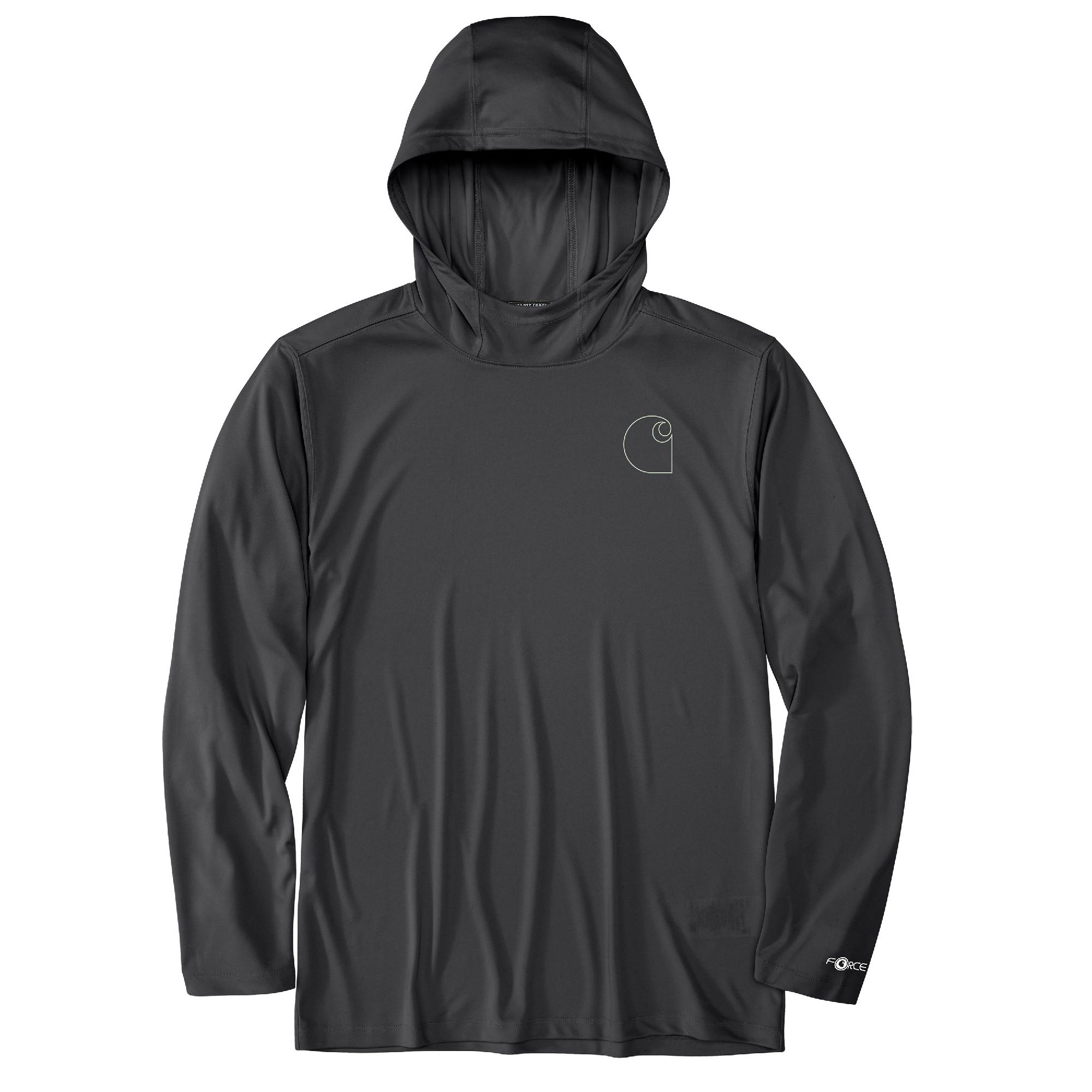 Carhartt 106165-STLLREG Men's Gray Jersey Long sleeve T-shirt ( Large )