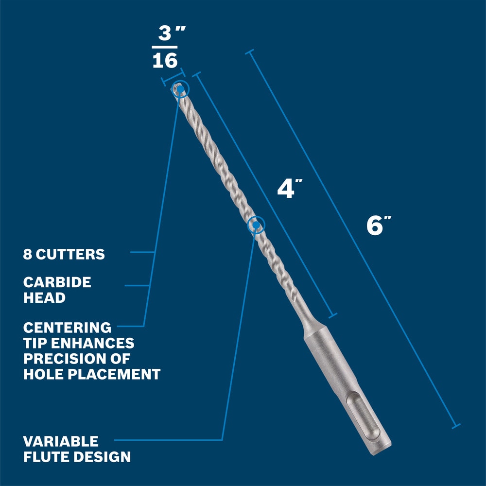 Bosch HC8C2011 Cement-Masonry-Drill-Bits - View #2