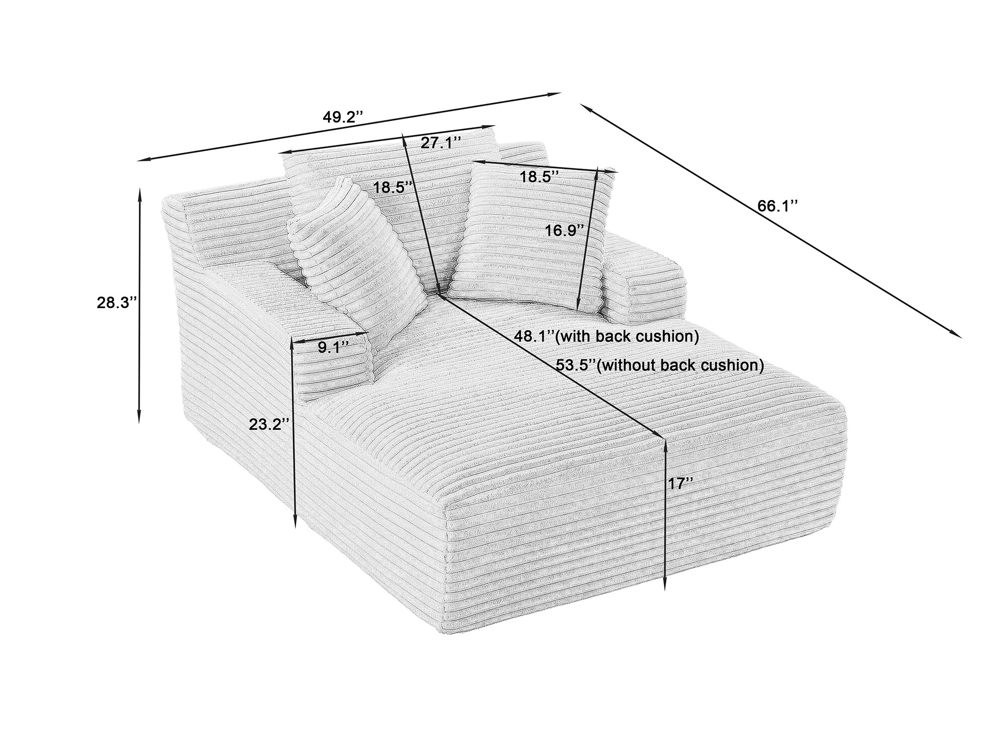 Bybafun YD2700132 Sofas-Loveseats - View #3