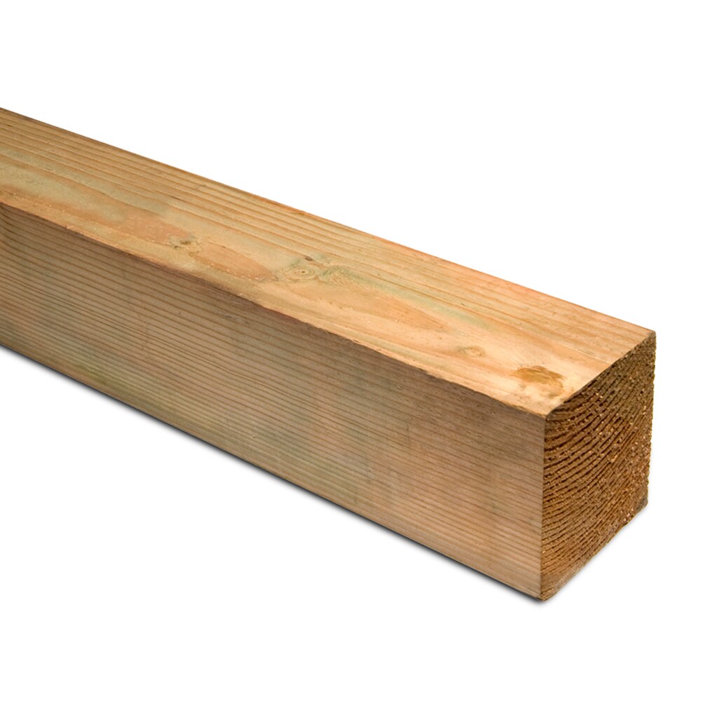Severe Weather 4-in x 4-in x 10-ft #2 Southern Yellow Pine Ground Contact Pressure Treated Lumber