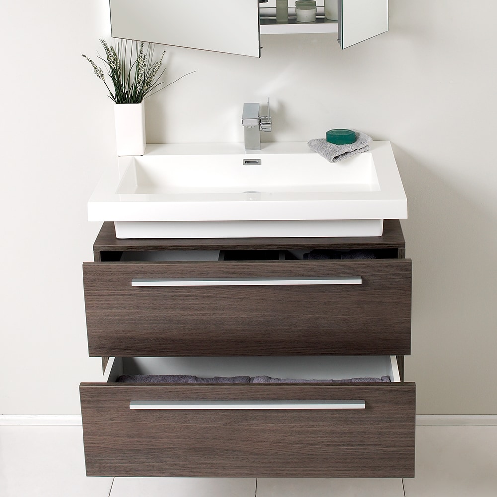 Fresca FVN8080GO Bath-Vanity-Combo - View #3