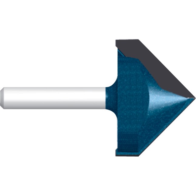 Bosch 3/8-in Carbide-tipped V-groove and Scoring Router Bit Bosch 3/8-in Carbide-tipped V-groove and Scoring Router Bit