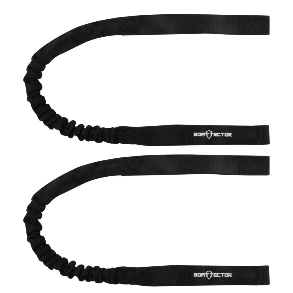 Extreme Max 3006.2549 BoatTector Nylon-Covered Bungee Dock Line with Looped Ends - Value 2-Pack
