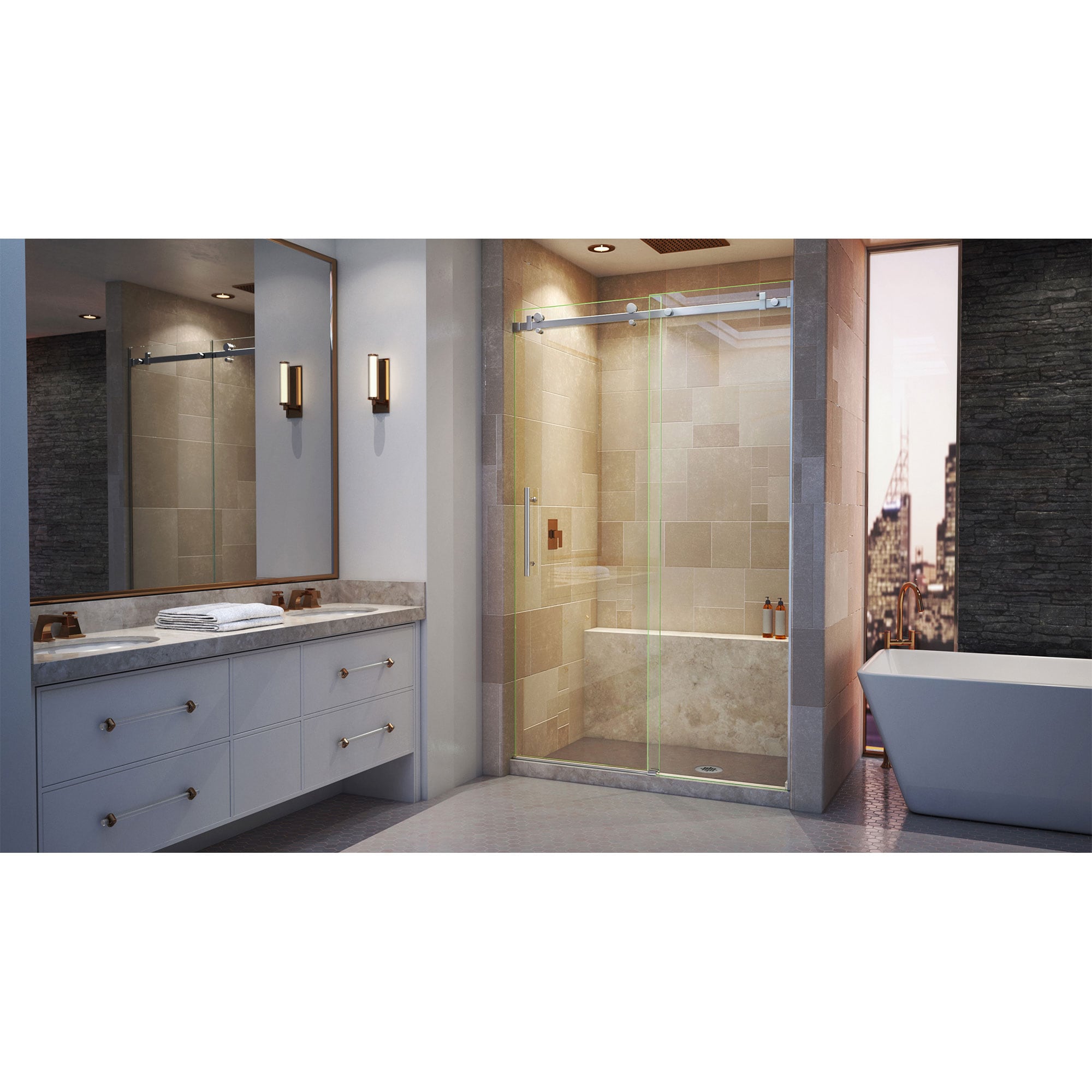 DreamLine SHDR-64487610-07 Shower-Doors - View #2