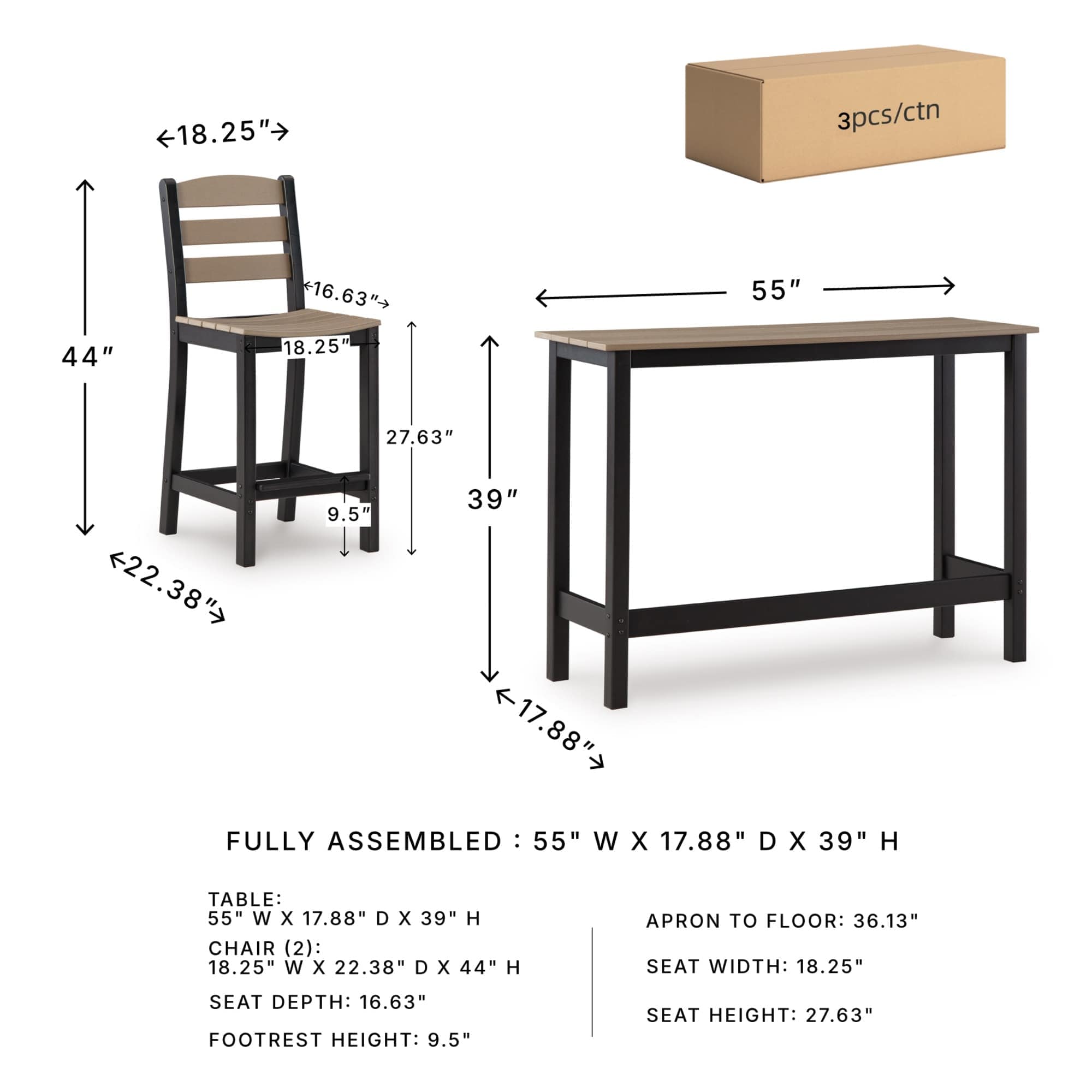 Signature Design by Ashley P221-113 Patio-Dining-Sets - View #4