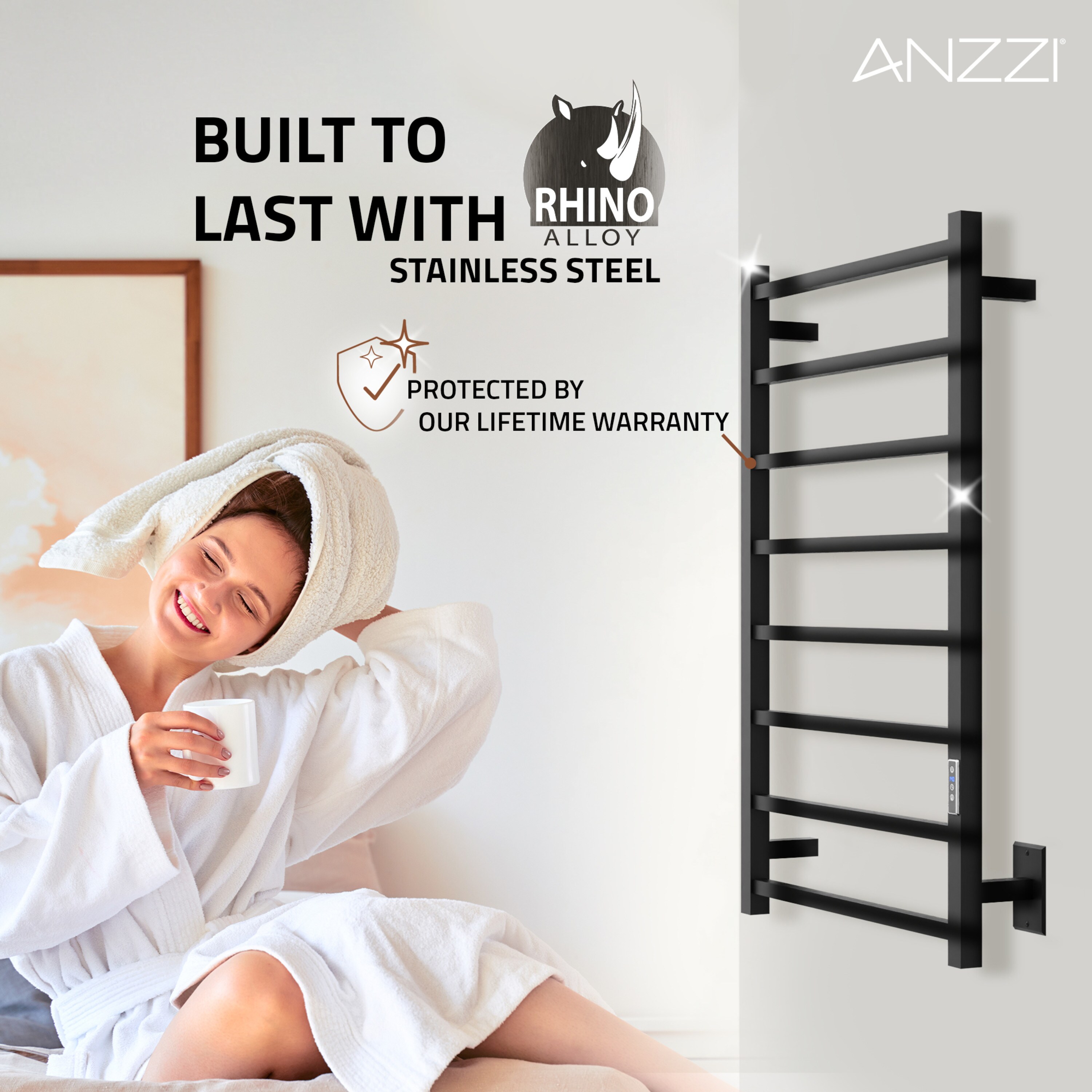 ANZZI TW-AZ026MBK Towel-Warmers - View #11