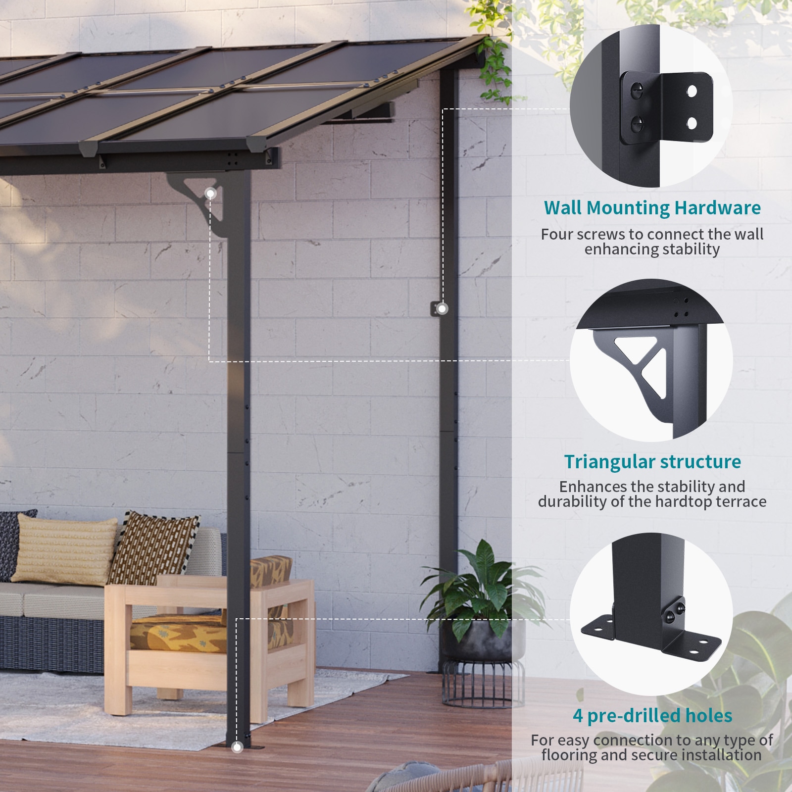Bapipro BPGB401G42 Pergolas-2 - View #3