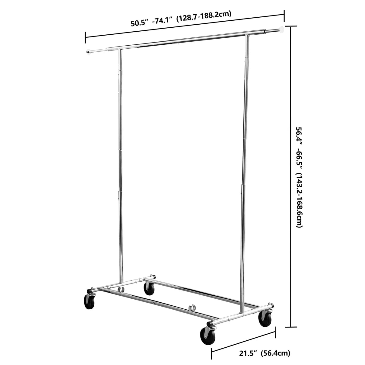 J&V TEXTILES 6879 Garment-Racks - View #5