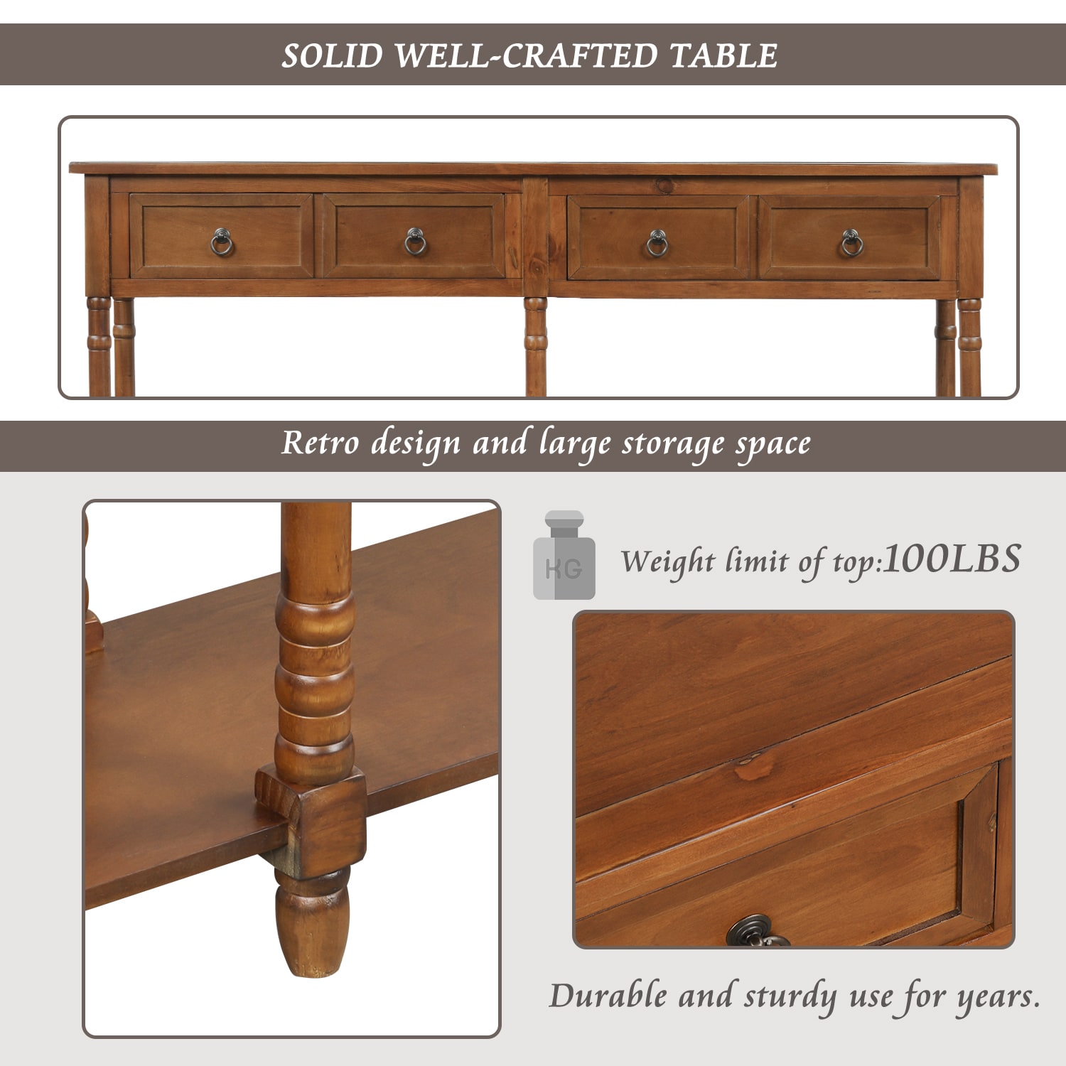 AHIOU HOME ZAAH-CT188957D Console-Sofa-Tables - View #3