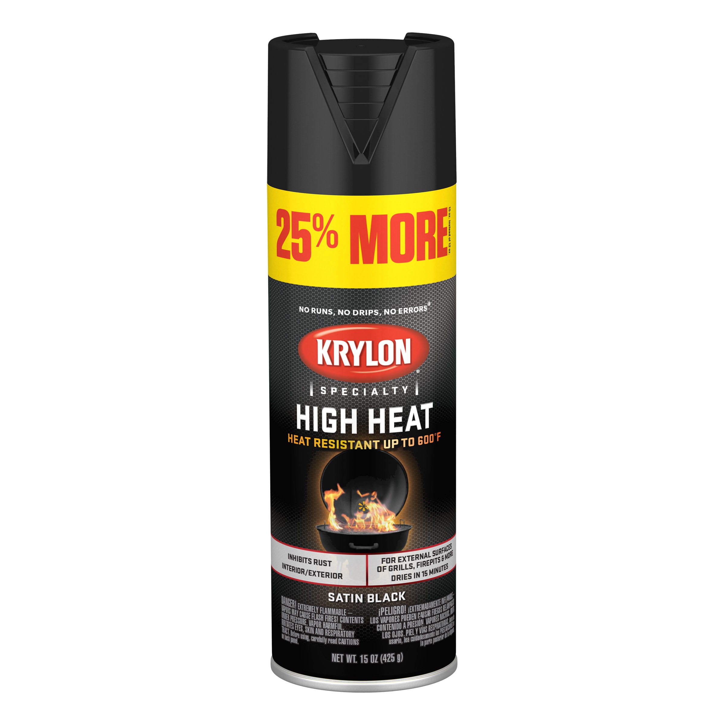 Black High Heat Spray Paint At Lowes.com