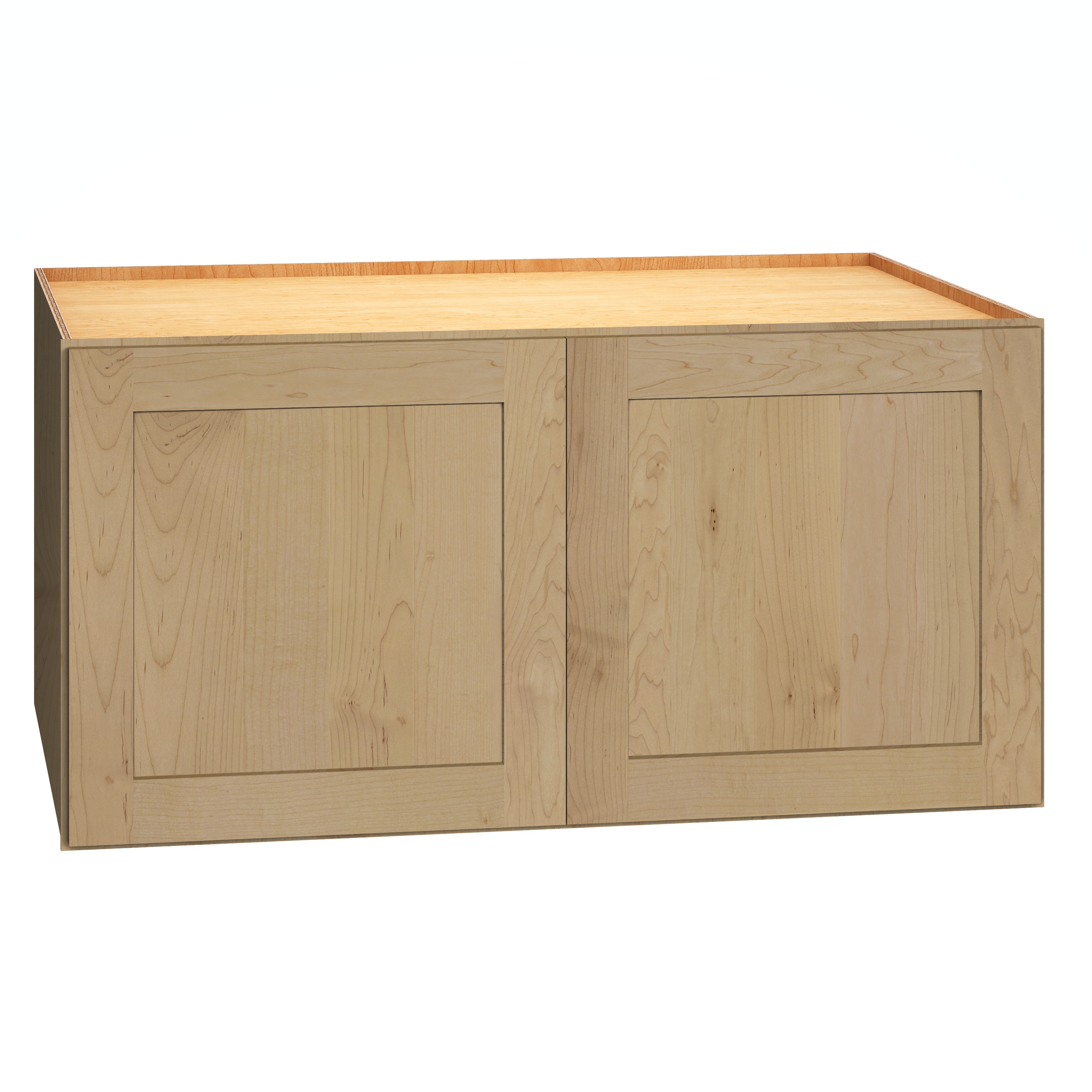Diamond Express 331-W361824 Jamestown 36-in W x 18-in H x 24-in D Coastline Wall Fully assembled Plywood Cabinet (Recessed Panel Shaker)