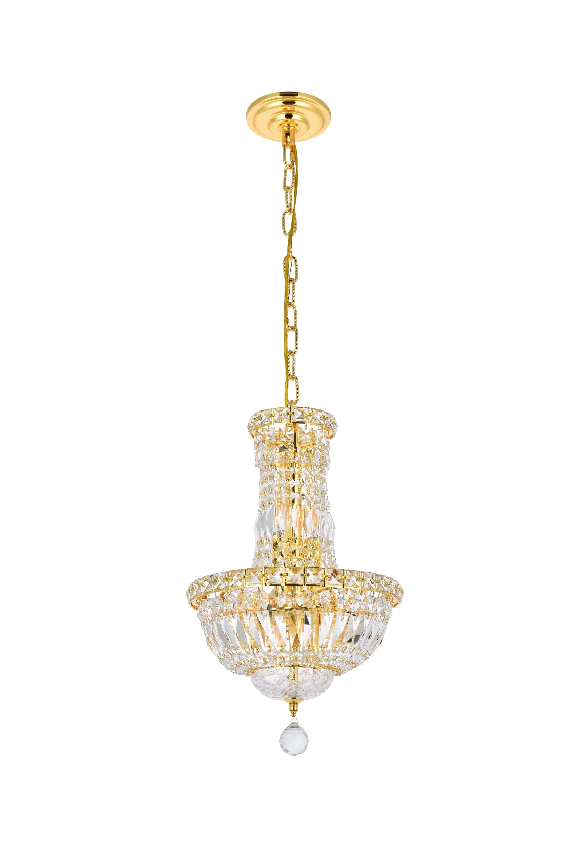 Elegant Decor HFV7584D12GRC Pendant-Lights - View #7