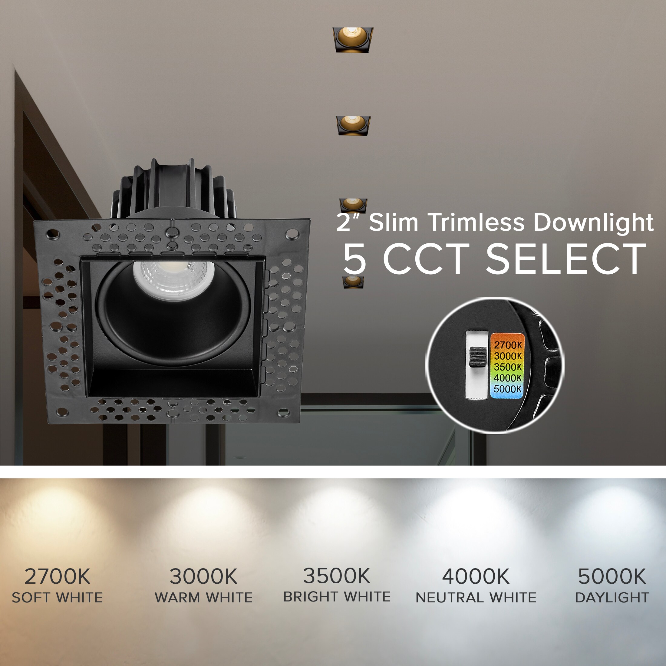 Maxxima MRL-S20855SB Led-Retrofit-Downlight - View #5