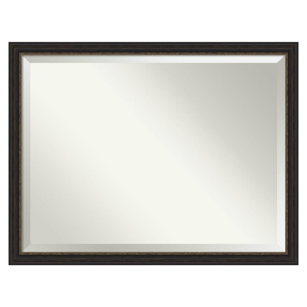 Narrow Bronze Rectangular Bathroom Vanity Wall Mirror