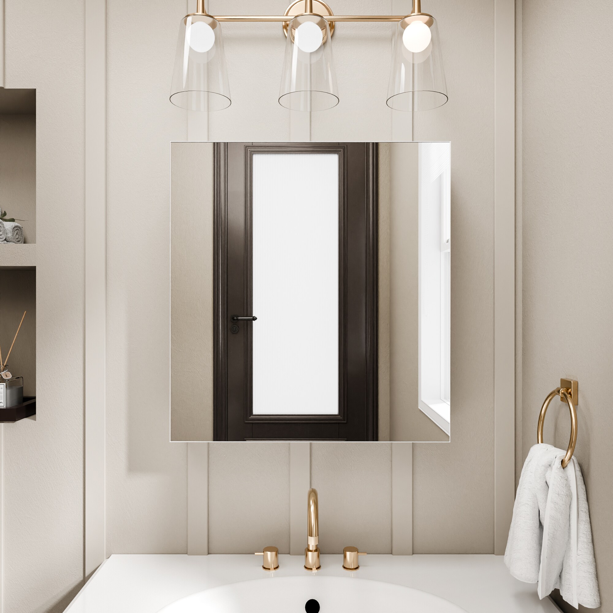 ExBrite KDMC2426V18SL Bathroom-Medicine-Cabinets - View #3