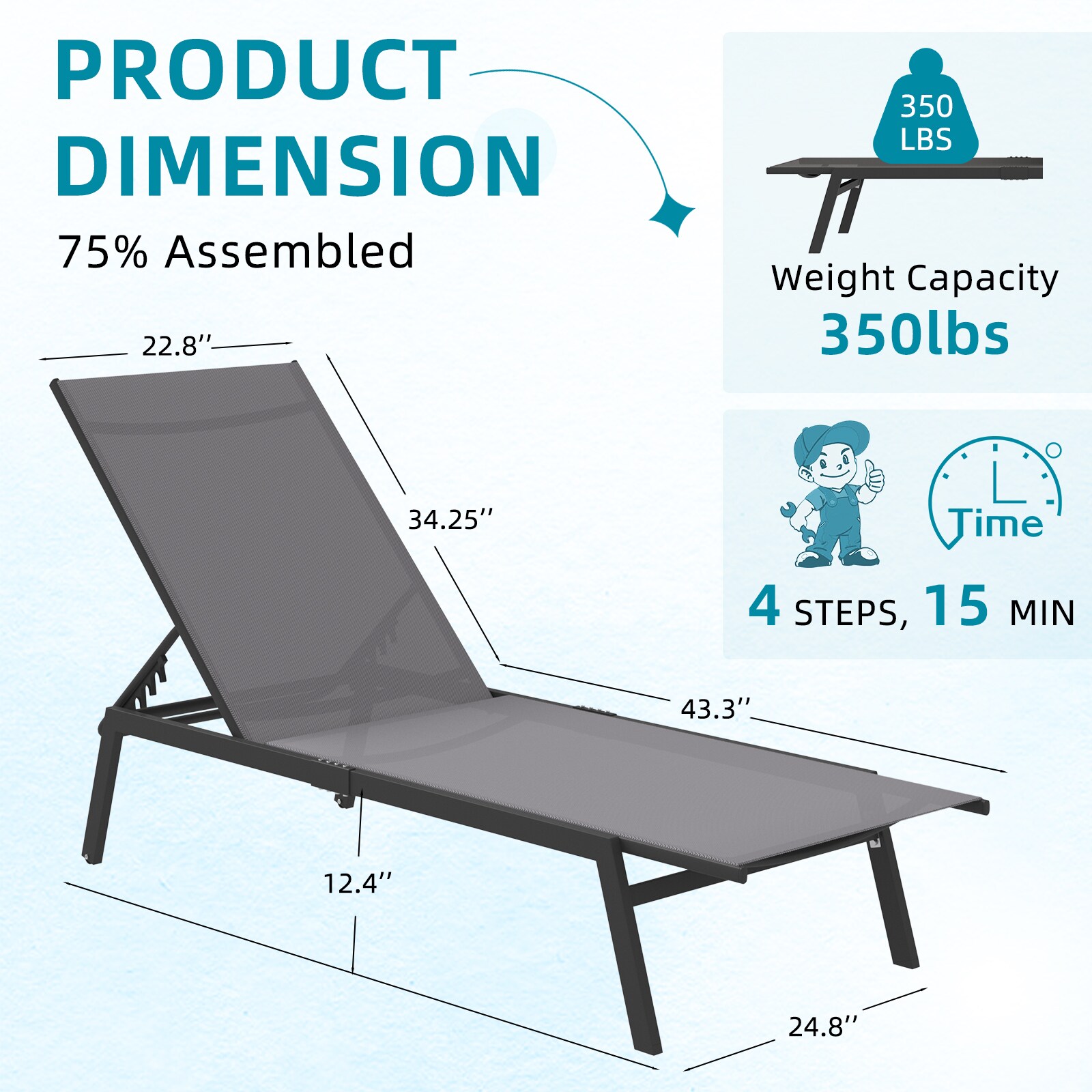 AECOJOY 16224DG-2-LS02 Patio-Chairs - View #4