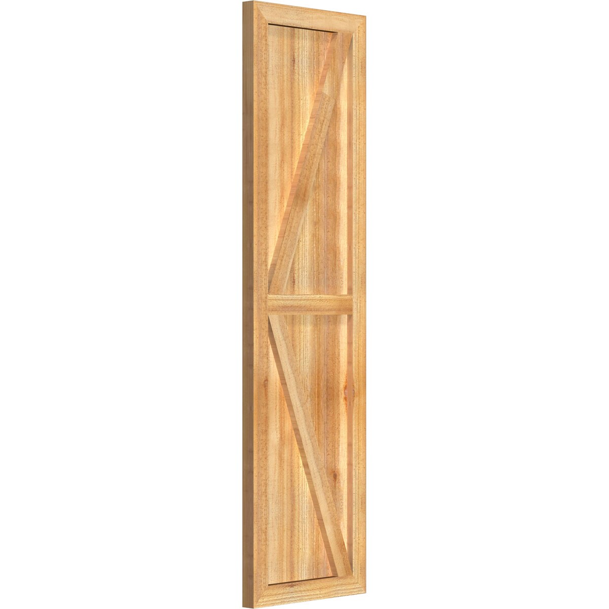 Ekena Millwork RBF06Z16X058RWR Exterior-Shutters - View #2