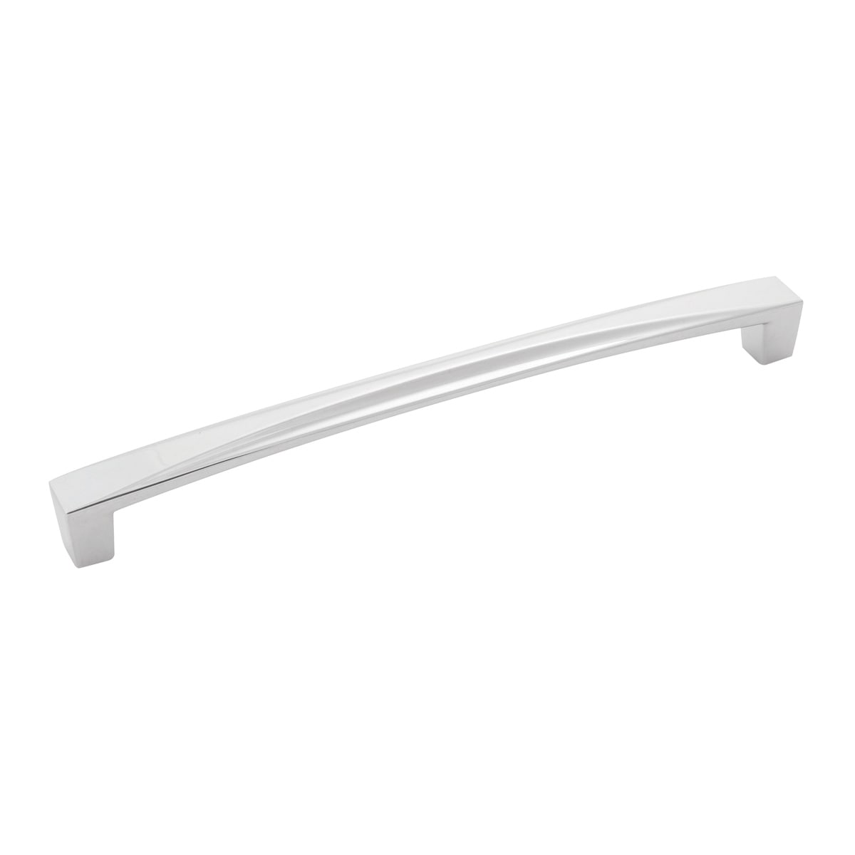 Crest 7-9/16-in Center to Center Chrome Arch Handle Drawer Pulls (10-Pack) | - Hickory Hardware H076133-CH-10B