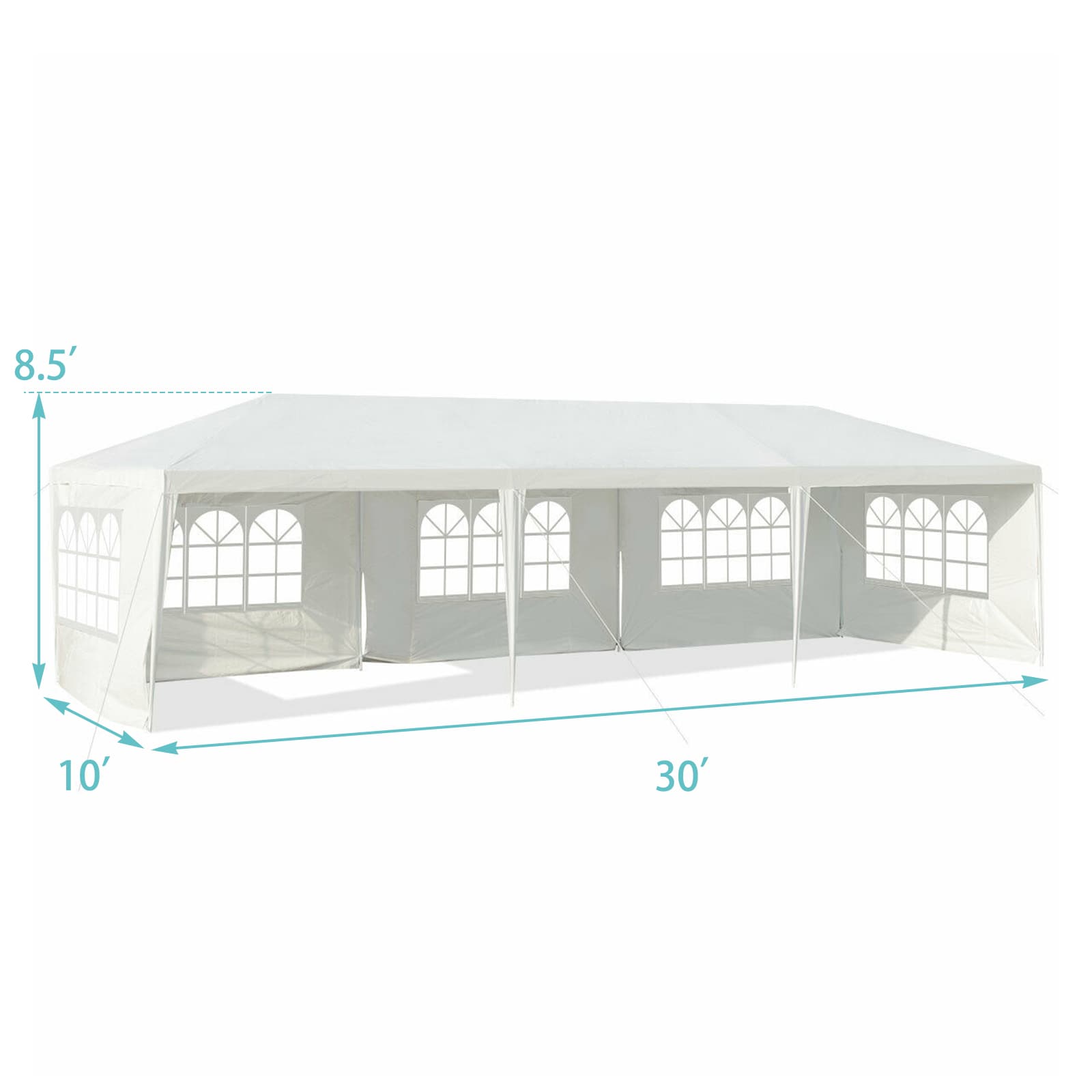 WELLFOR TGS2065WH Canopy-Storage - View #3