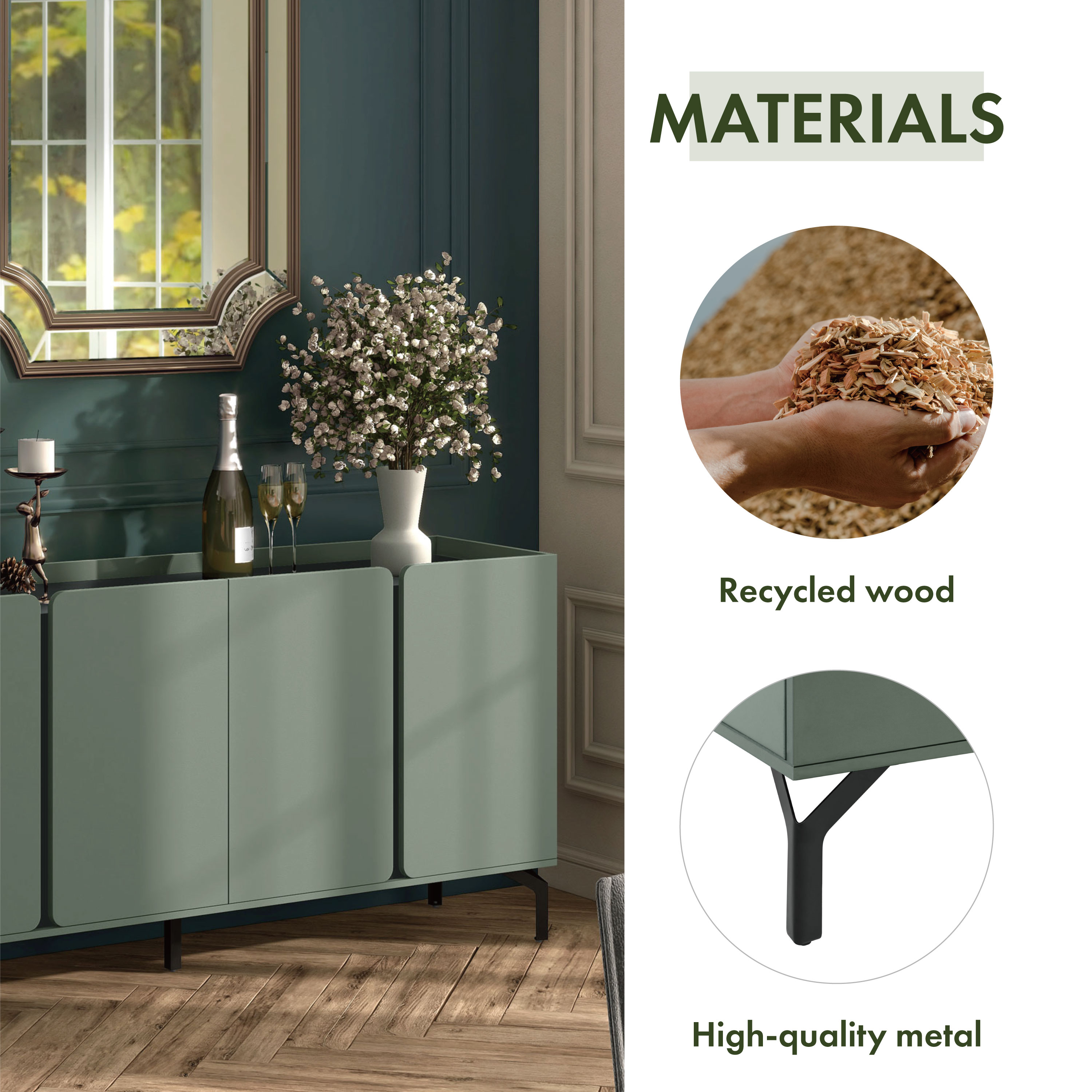 Furniture of America IDI-233226 Dining-Kitchen-Storarge - View #13
