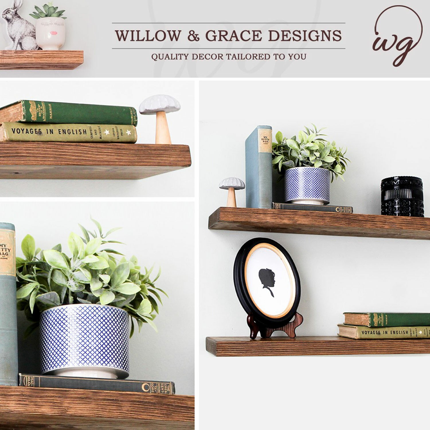 Willow & Grace 249507 Wall-Mounted-Shelving - View #5