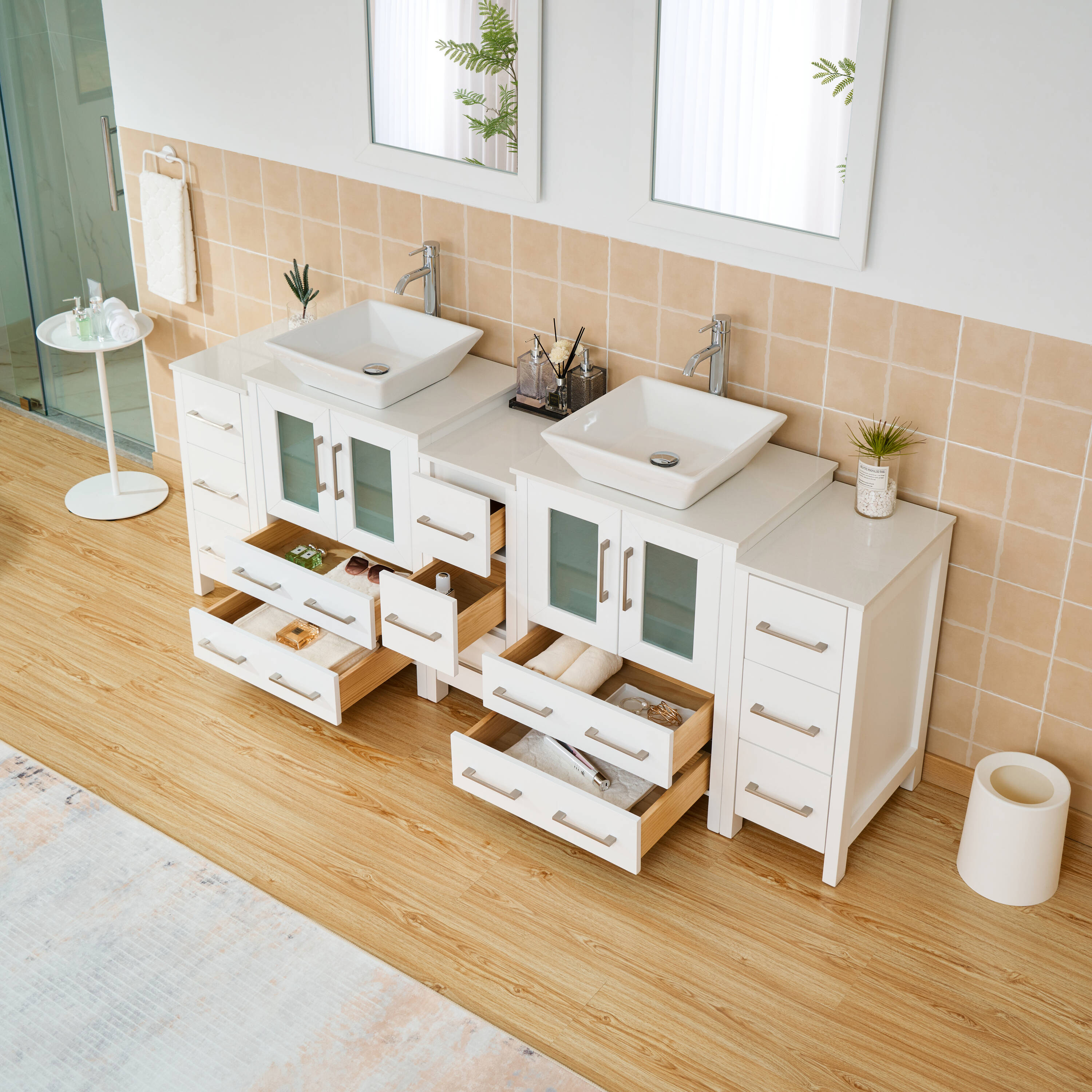 Vanity Art VA3124-84W Bath-Vanity-Combo - View #10