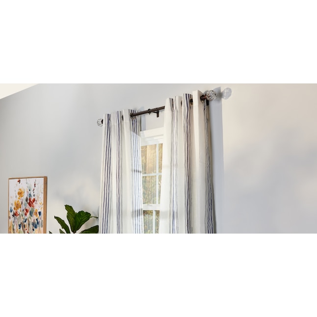 Allen Roth Lantern Glass Finial 36 In, What Size Curtain Rod Do I Need For A 36 Inch Window