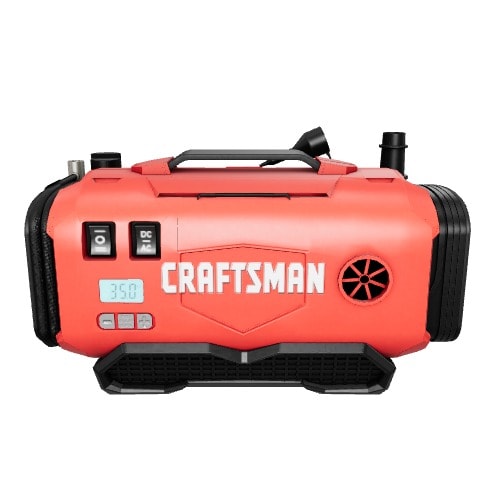 CRAFTSMAN 120 Lithium Ion (Li-Ion) Air Inflator (Power Source: Battery; Car; Electric) CRAFTSMAN 120 Lithium Ion (Li-Ion) Air Inflator (Power Source: Battery; Car; Electric)