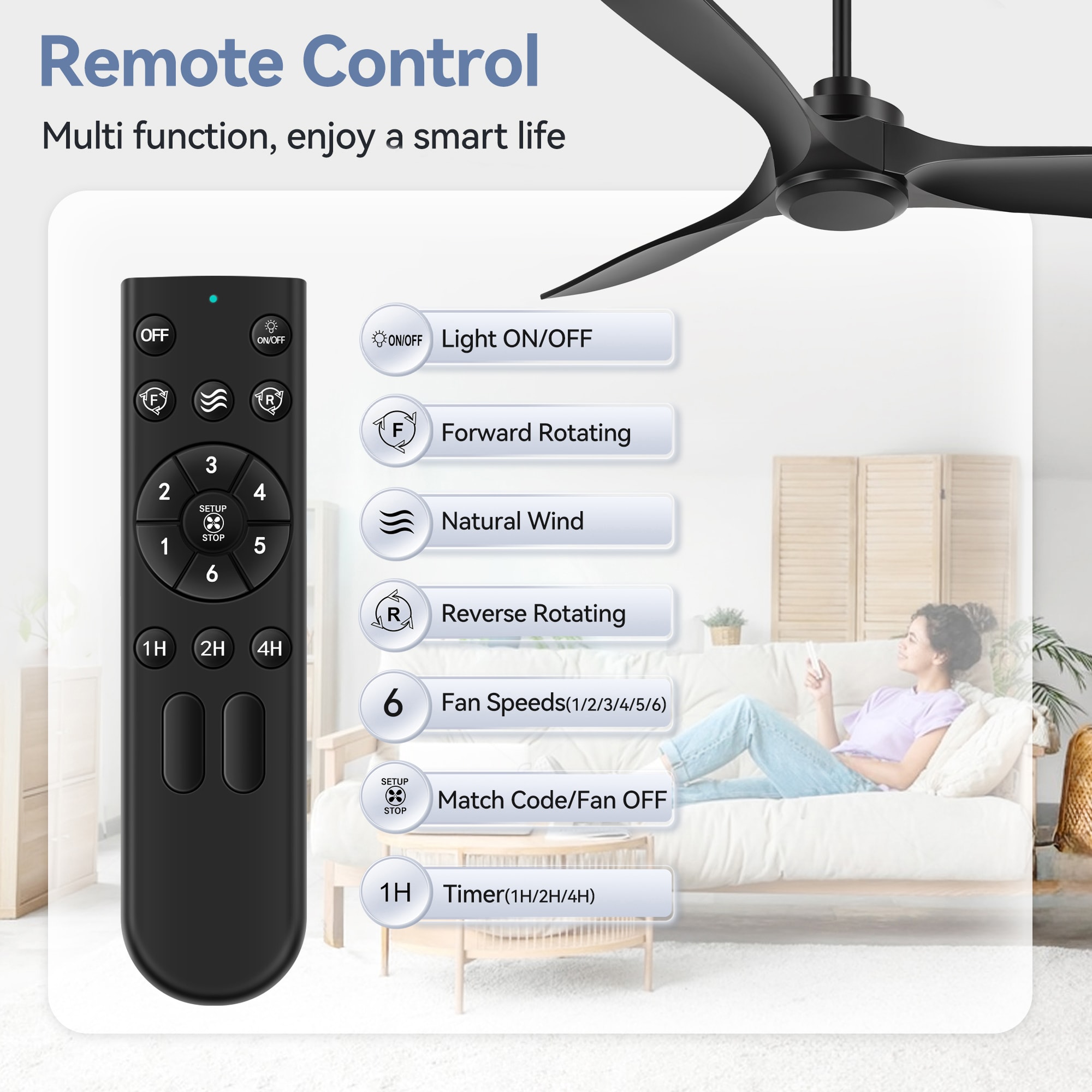 Breezary 33076-AB-NL Ceiling-Fans - View #7