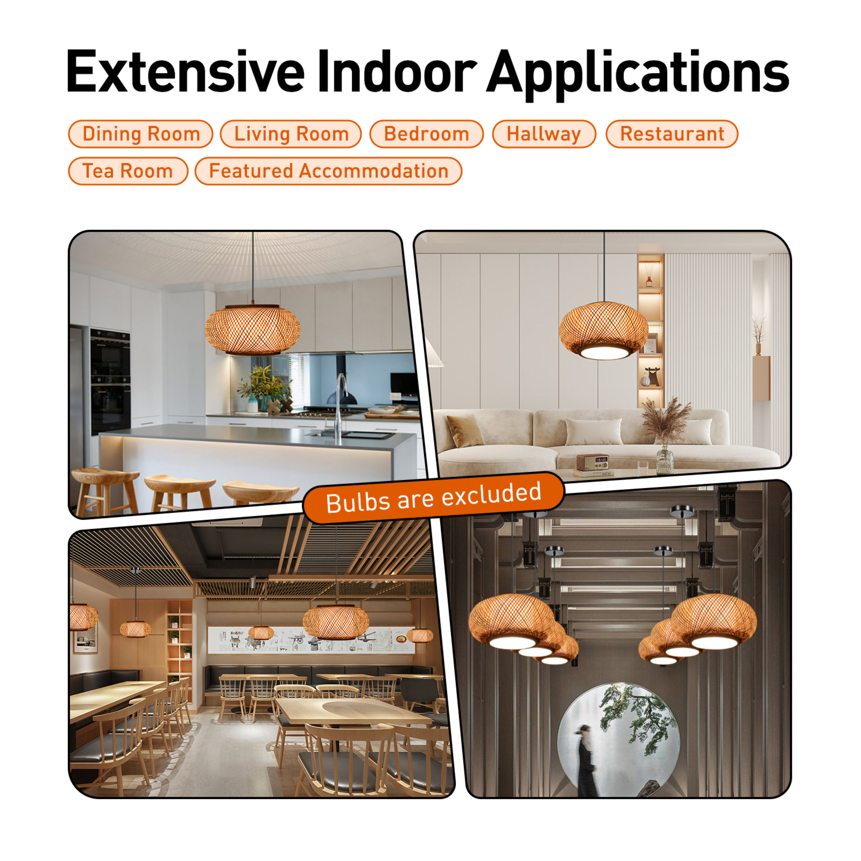 Oukaning HG-LMLZBY-2608-1 Pendant-Lights - View #6
