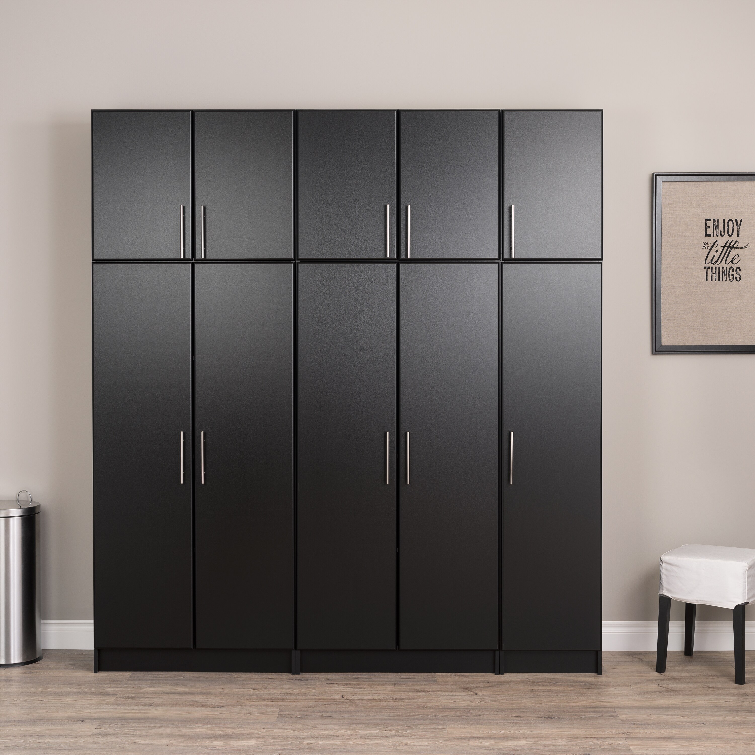 32 Elite Storage Cabinet Black - Prepac : Target