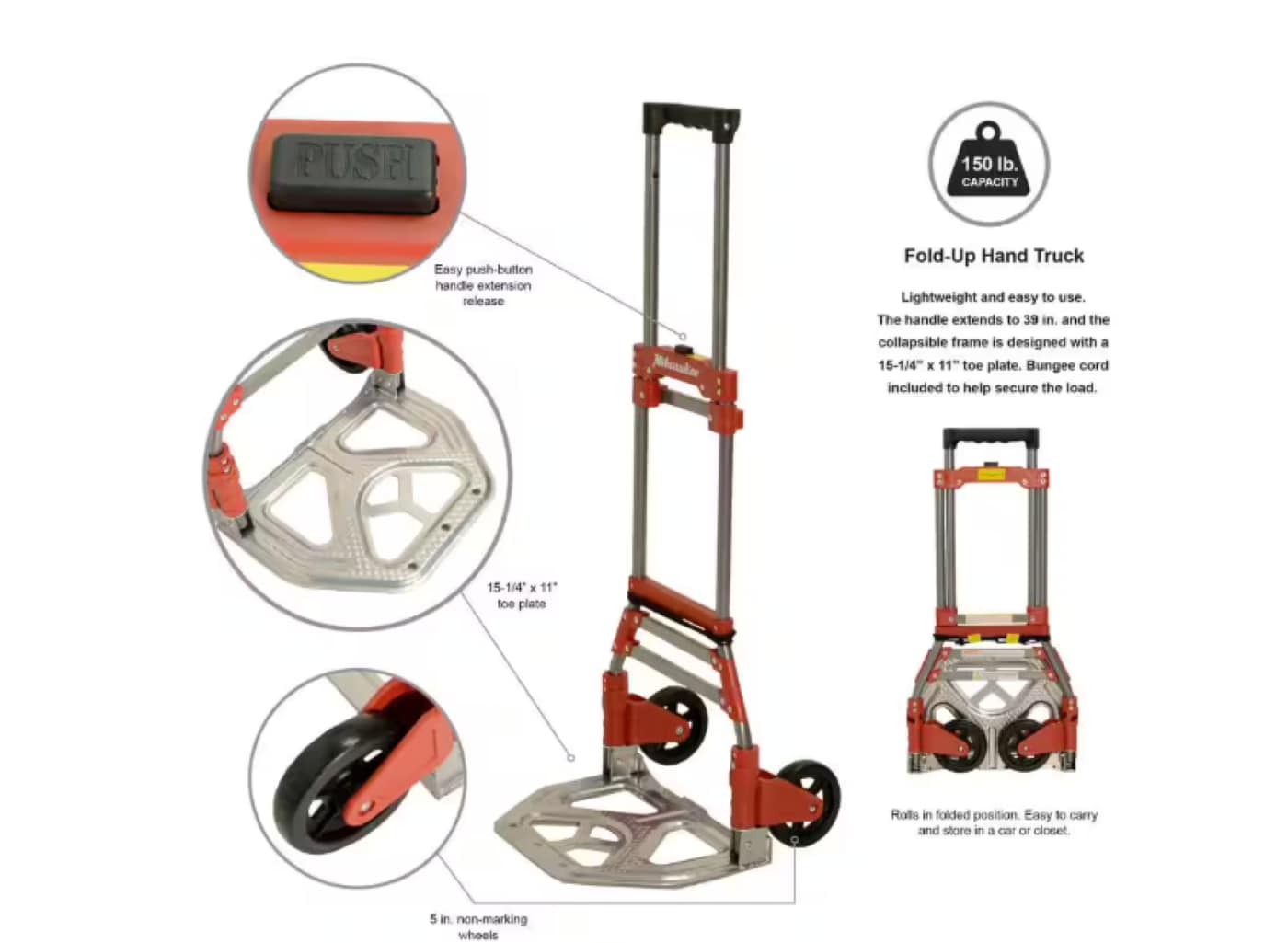 Milwaukee 73777 Hand-Truck-Dollies - View #7