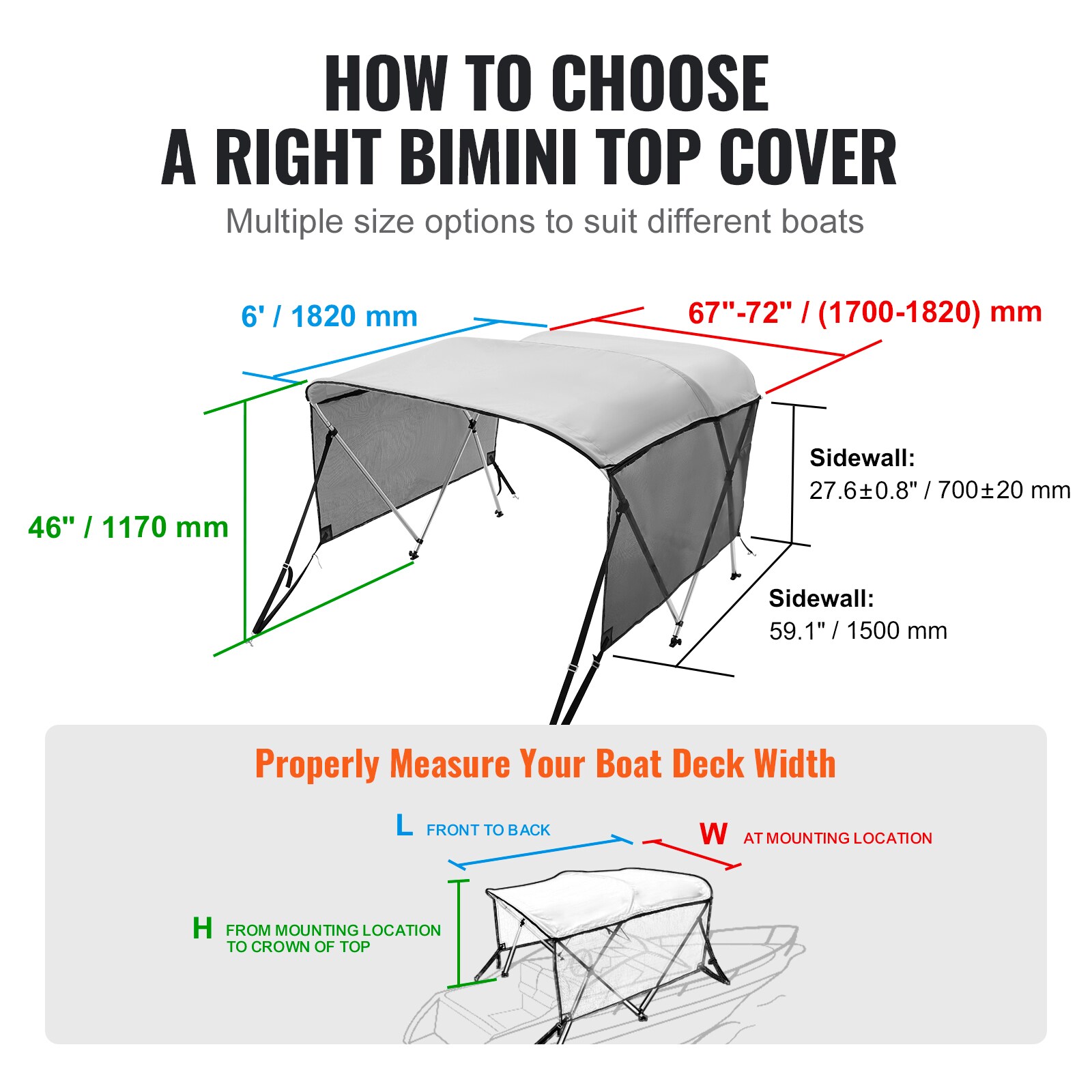 VEVOR 3GCYZYPDCL6LPLO8CV0 Boat-Covers - View #7