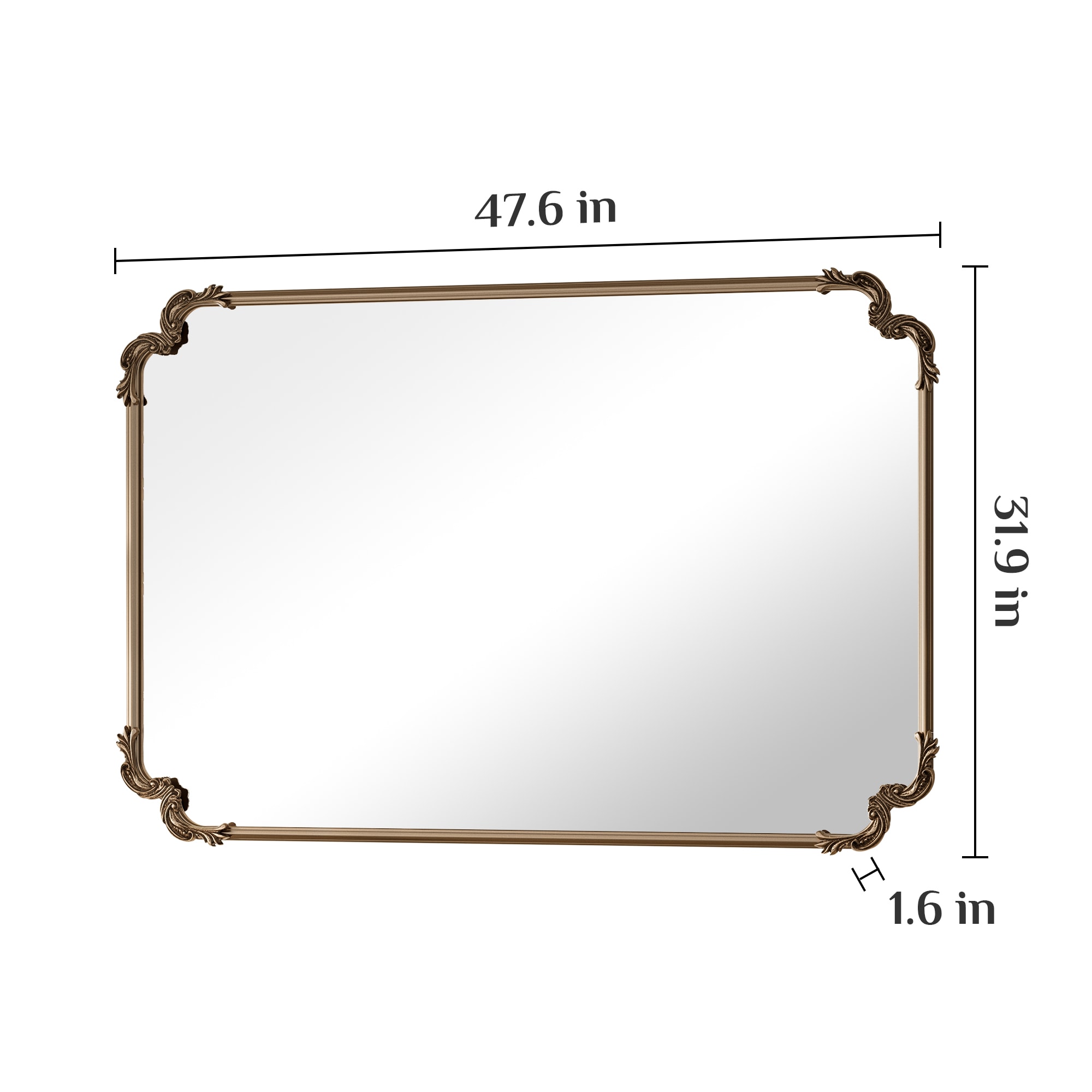 TETOTE LSC-TE-4832GD-D36 Decor-Mirrors - View #3