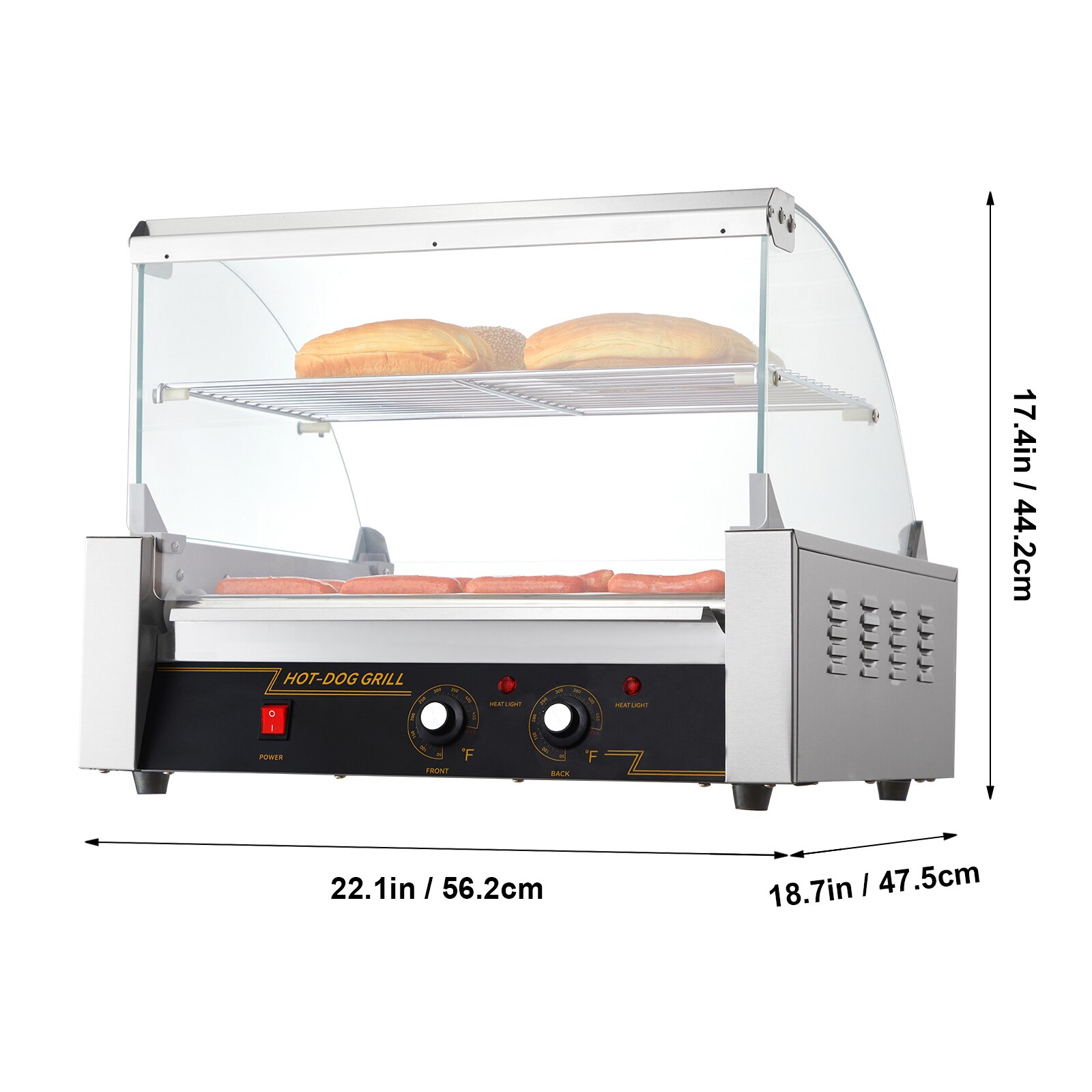 GIVIMO LW108GIVSS3140 Hot-Dog-Cookers - View #3