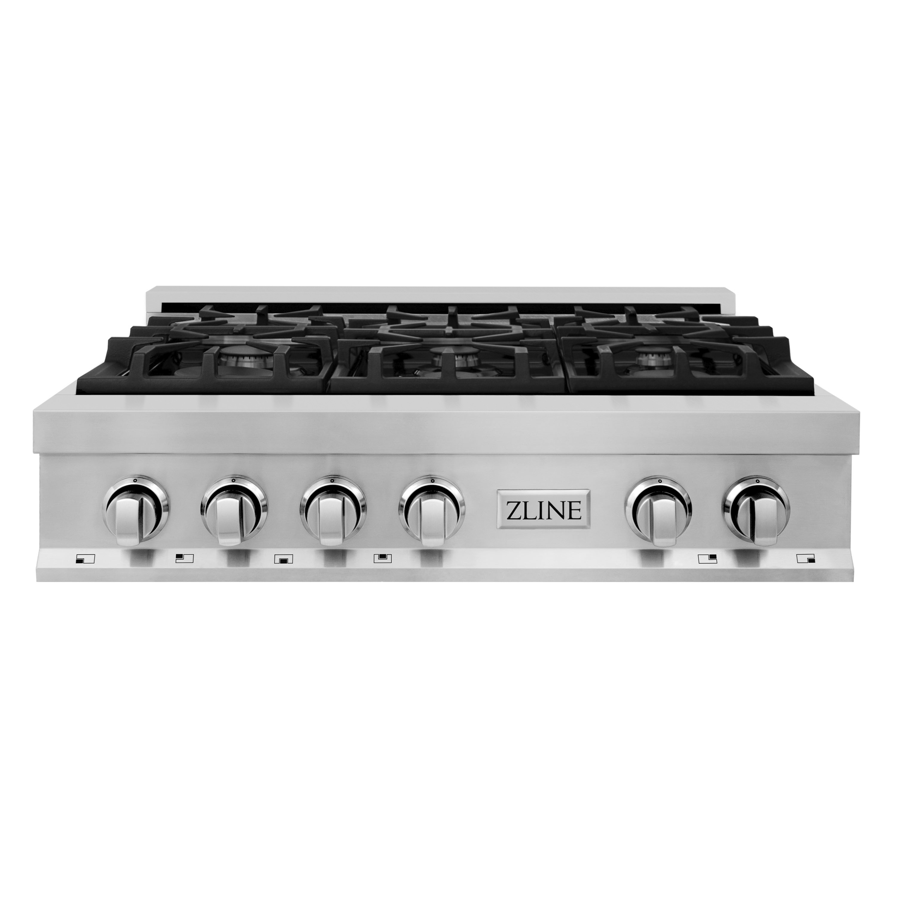 ZLINE KITCHEN & BATH Legacy Series 36-in 6 burners Stainless steel Gas Cooktop