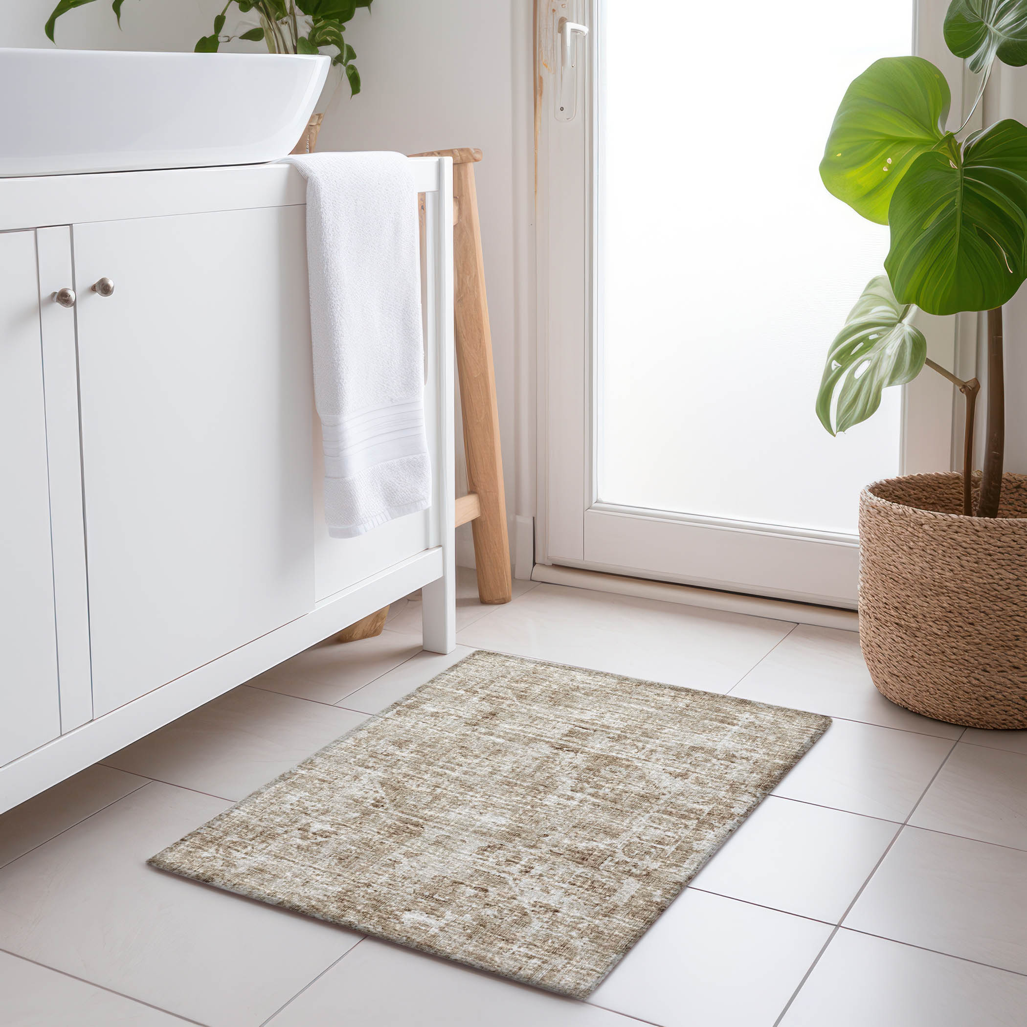 Addison Rugs AMF41BA20X30 Mayfield AMF41BA 2 x 3 (ft) Loomed Polyester Baja Rectangular Indoor Abstract Machine washable Area rug